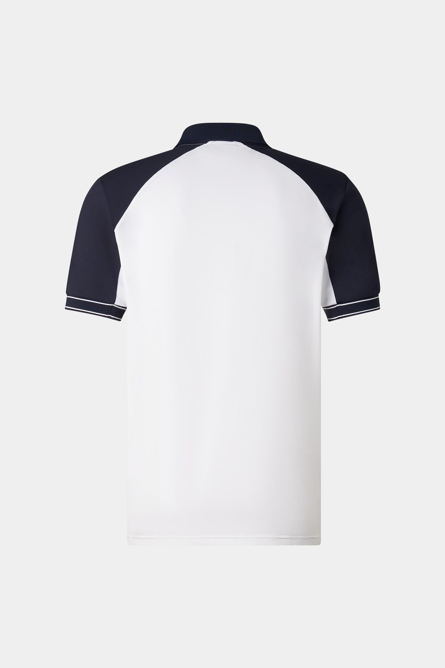 T-shirt fonctionnel Fabius Blanc/bleu marine