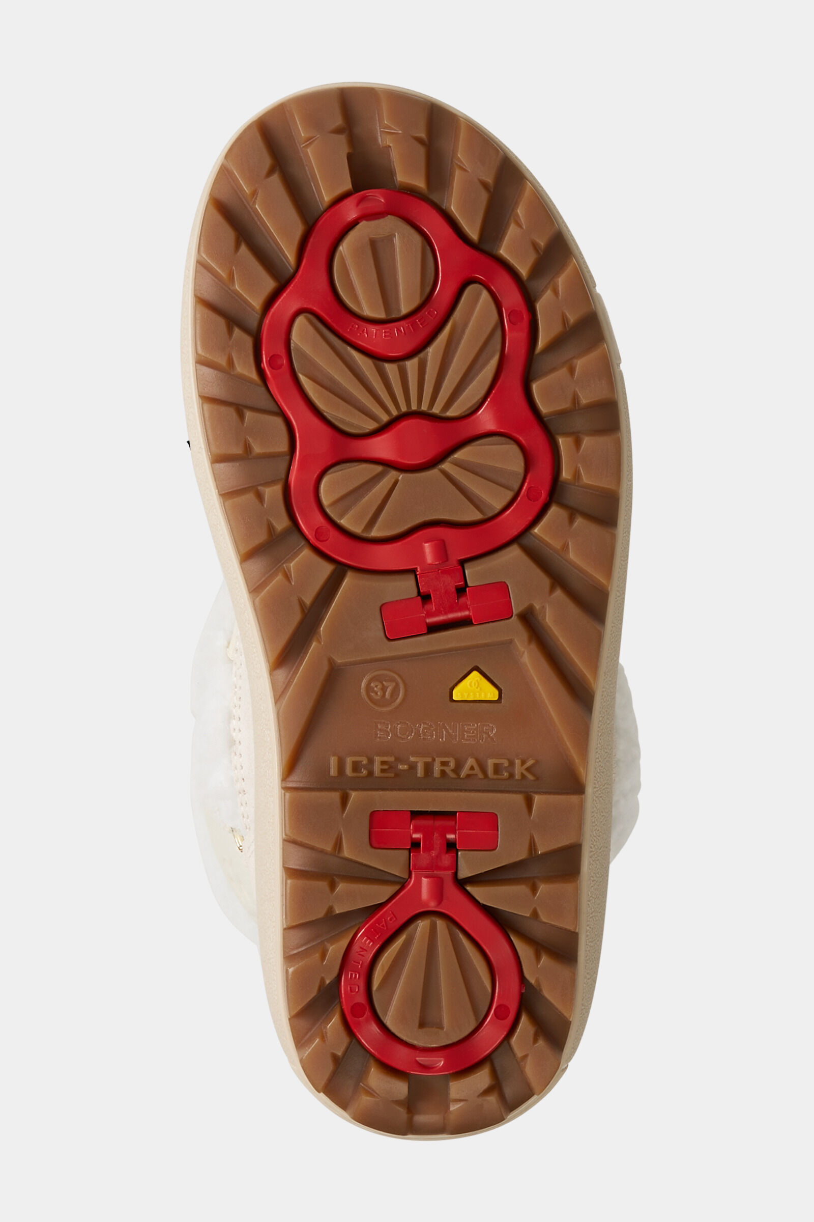 Snow Boots Chamonix mit Spikes Off-White