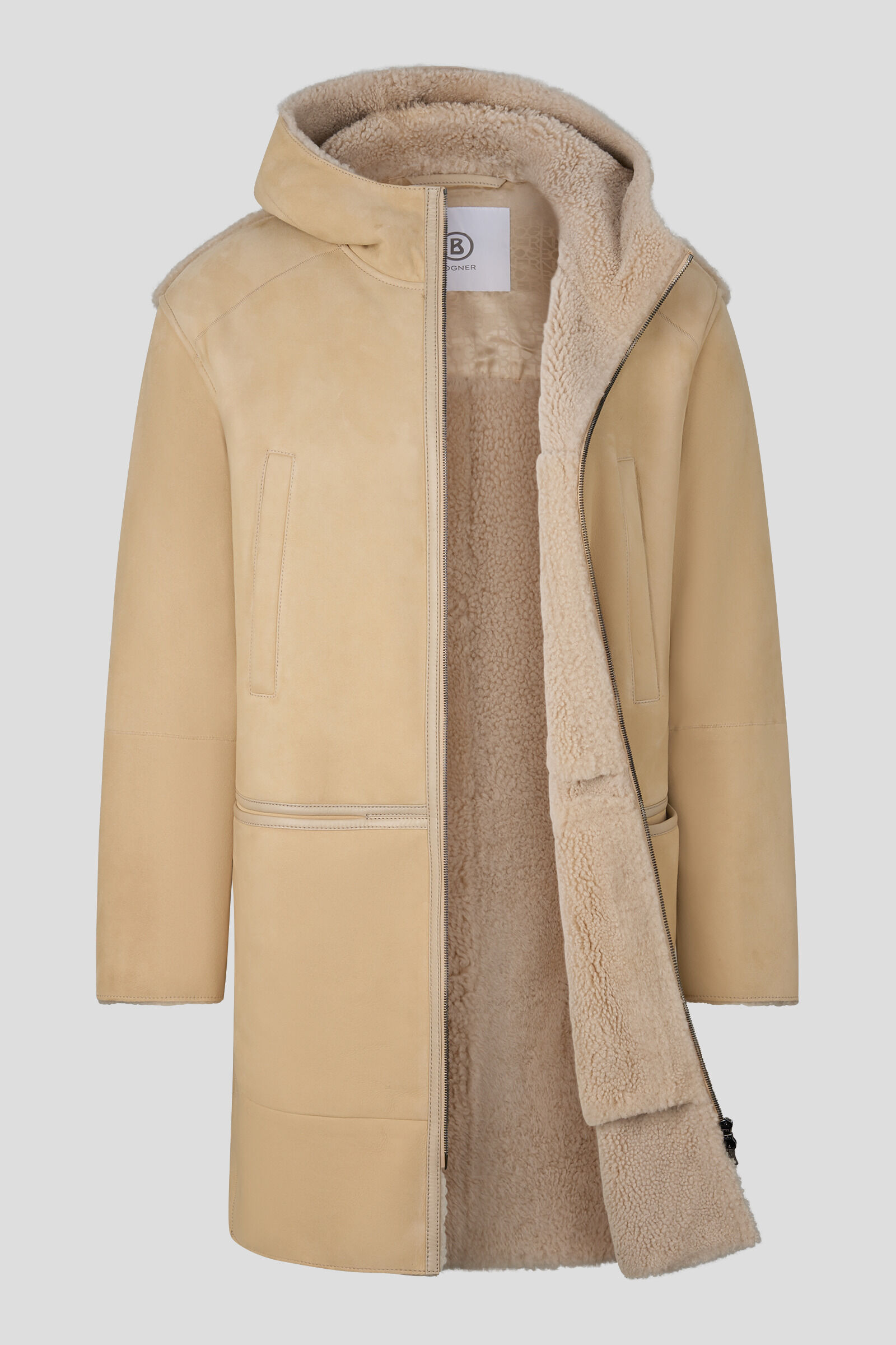 BOGNER Xavier Lambskin coat for men