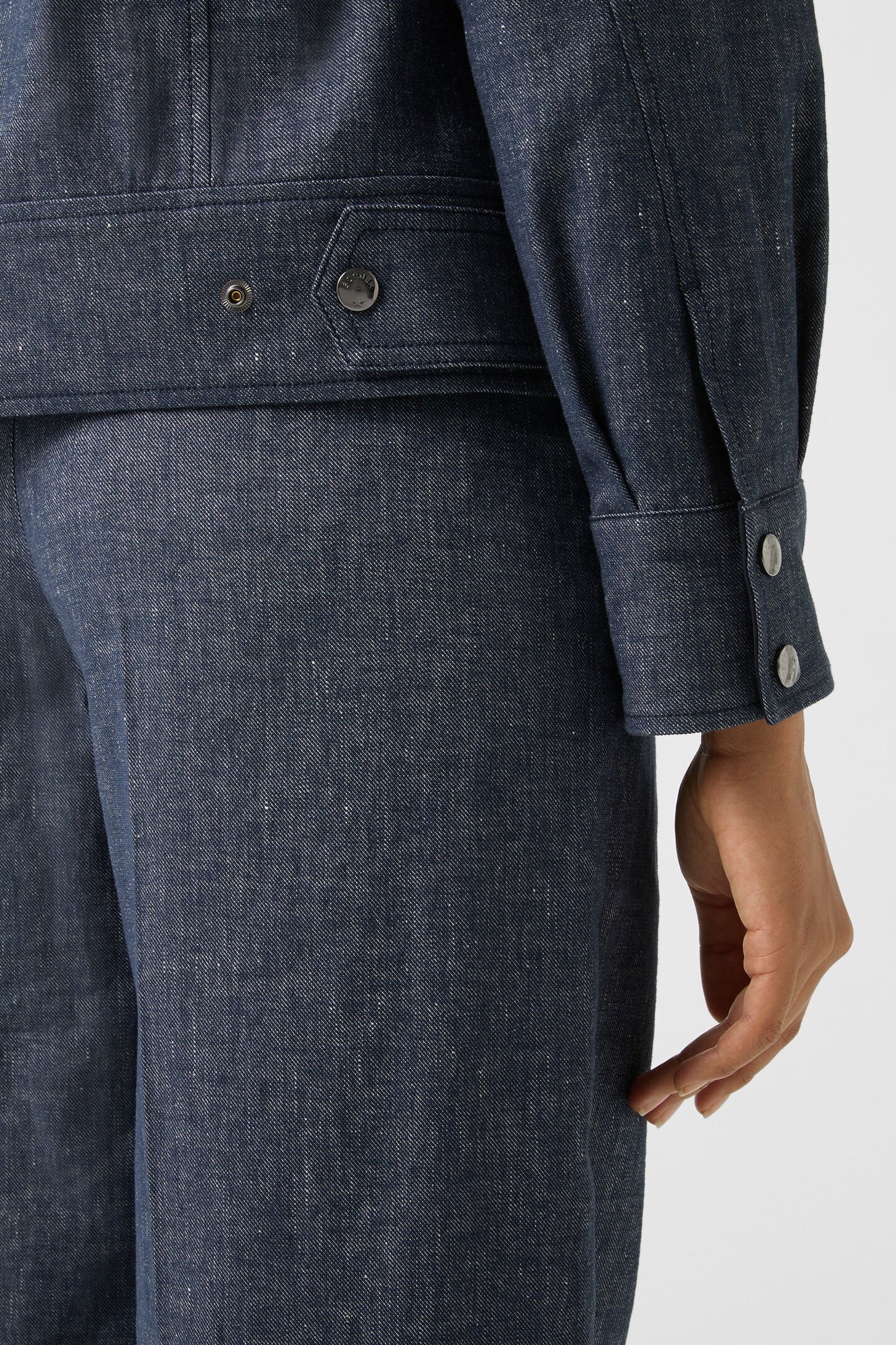 Jeansjacke Trudy Navy-Blau