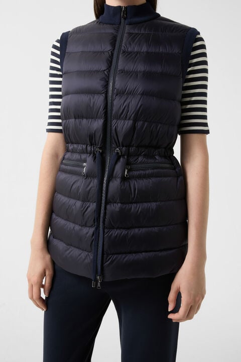 Arina hybrid down waistcoat Navy blue Arina hybrid down waistcoat Navy blue