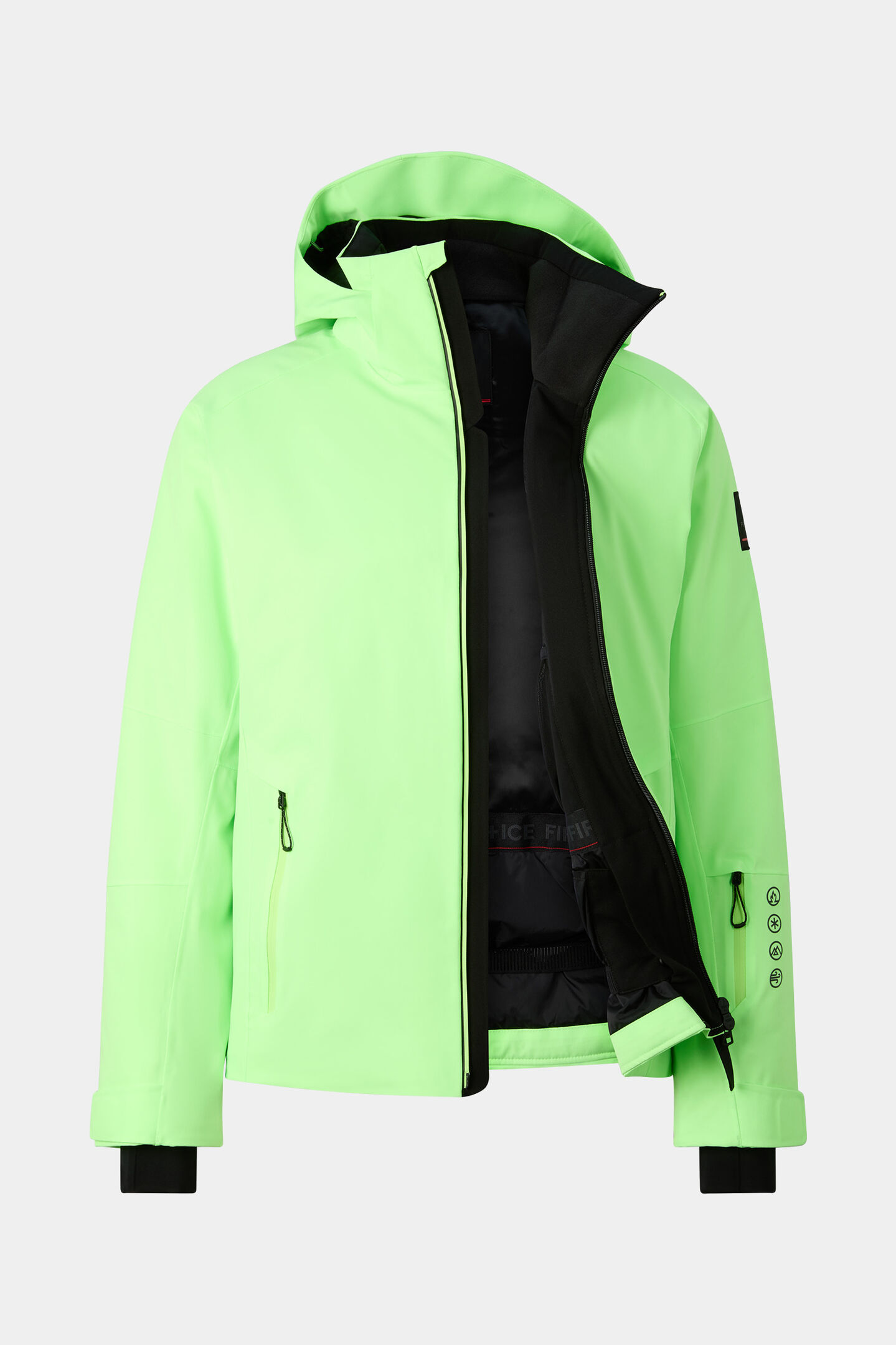 Eason ski jacket Neon green