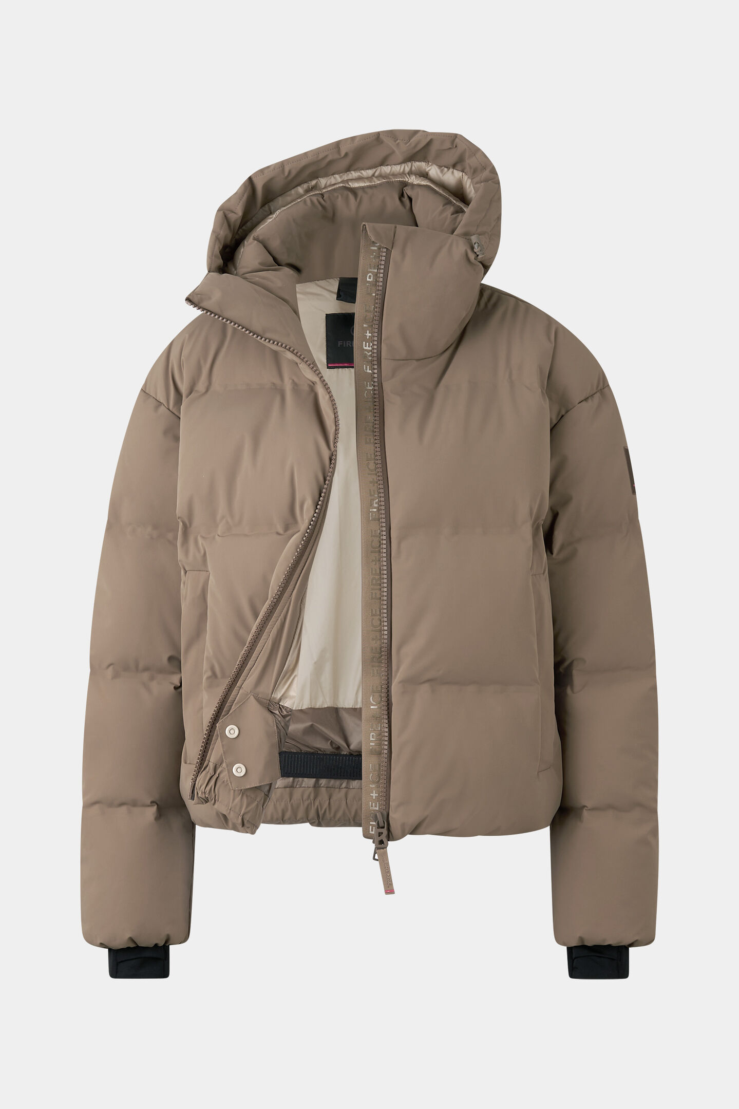 Ski-Daunenjacke Neila Beige