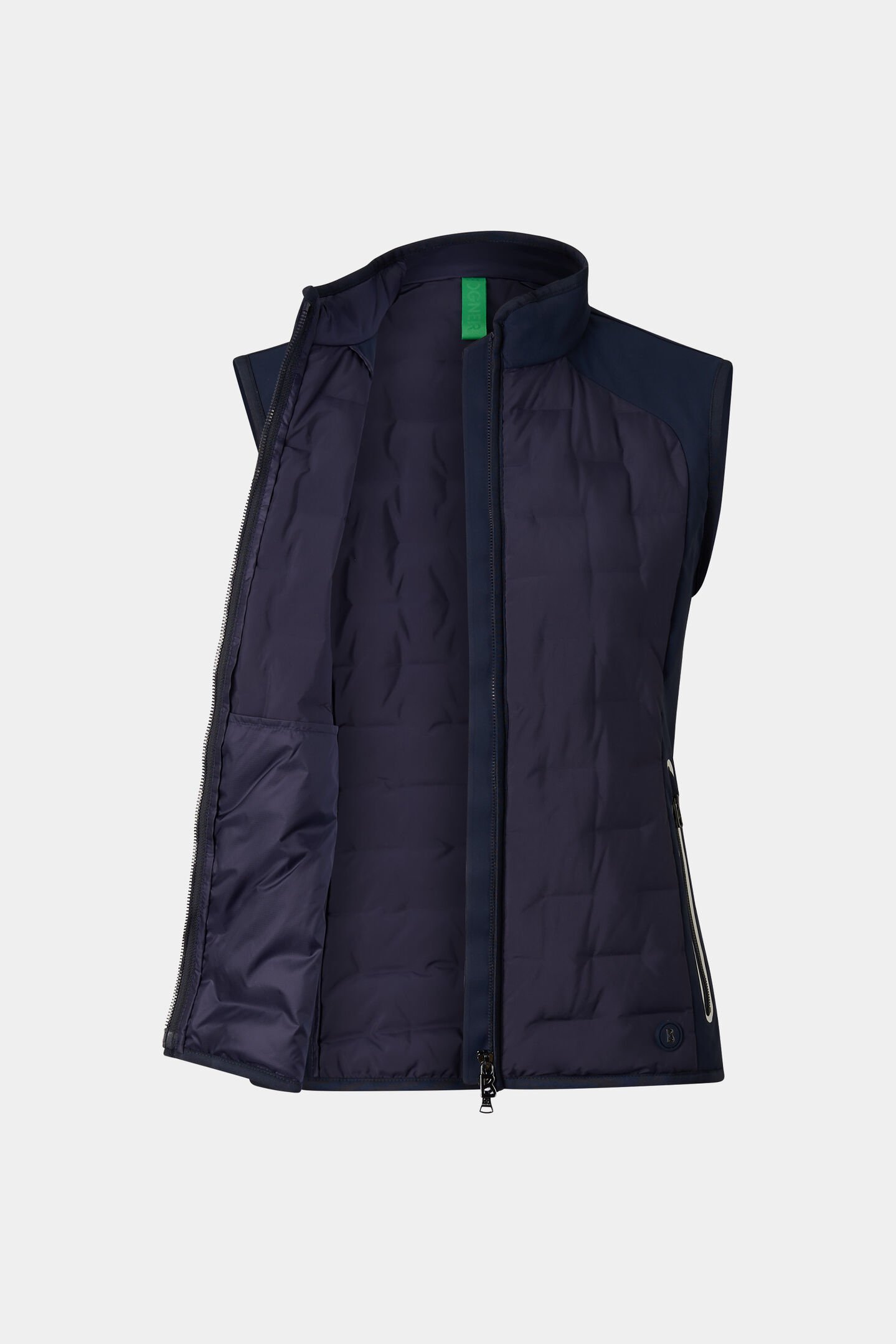 Hybrid-Weste Lina Navy-Blau