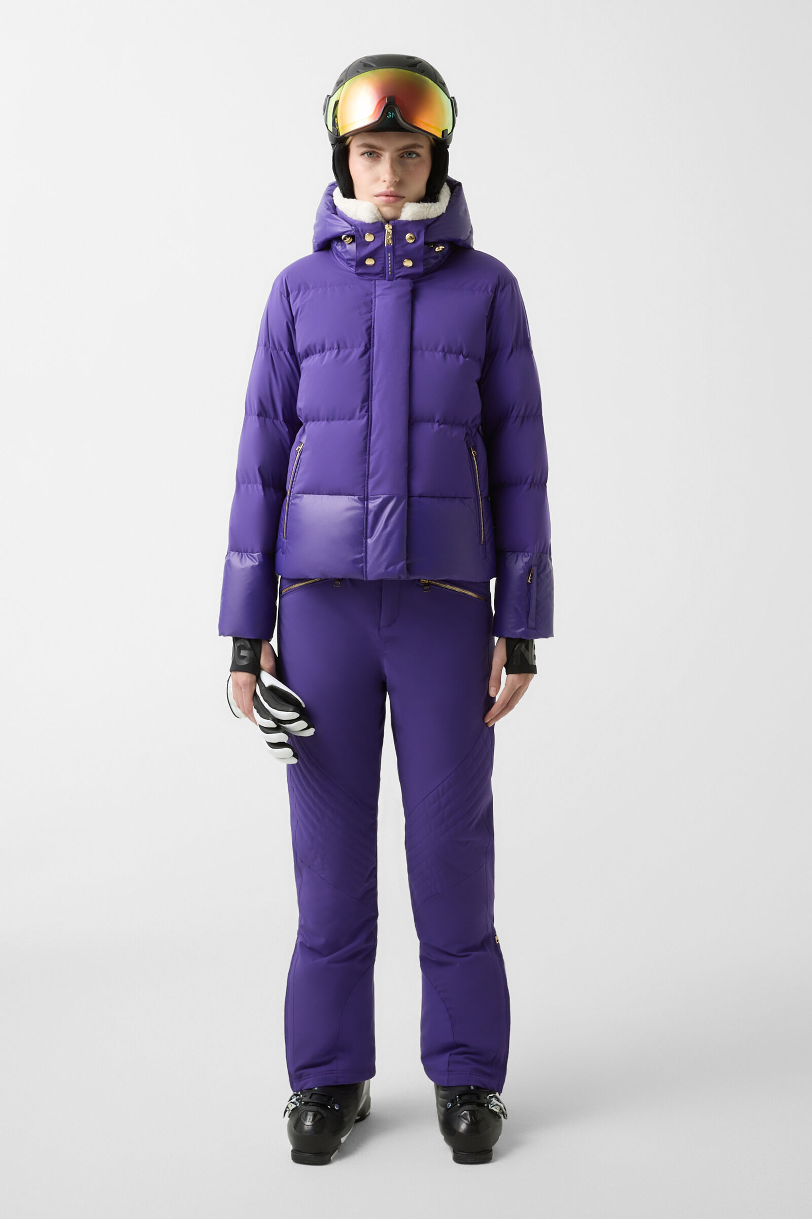 Maja down ski jacket Violet