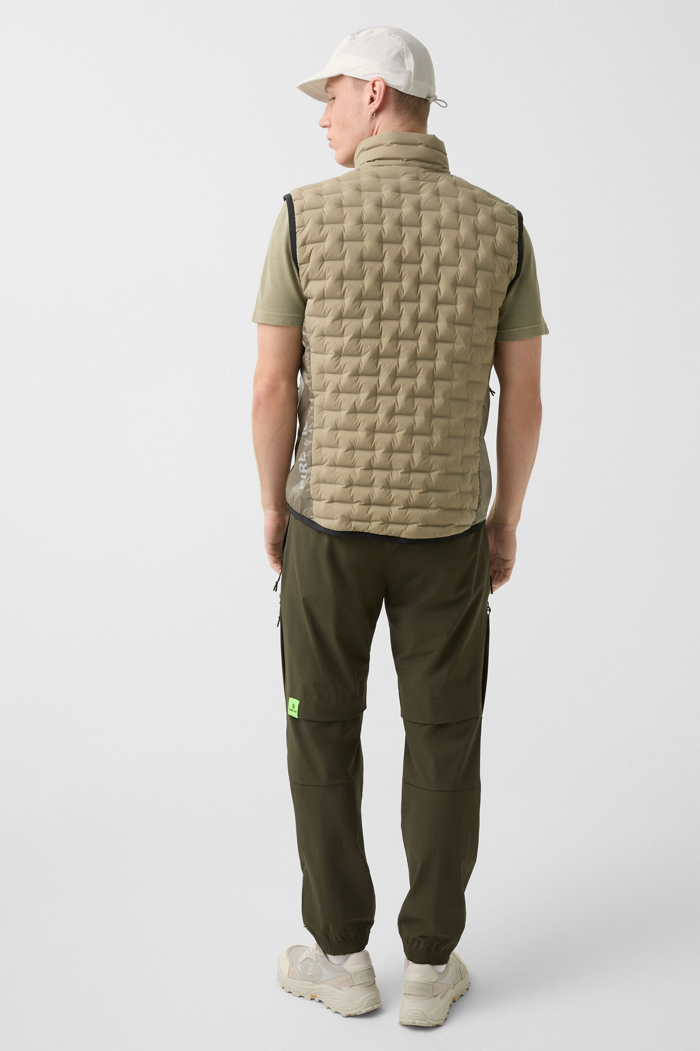 Gabriel lightweight down waistcoat Khaki