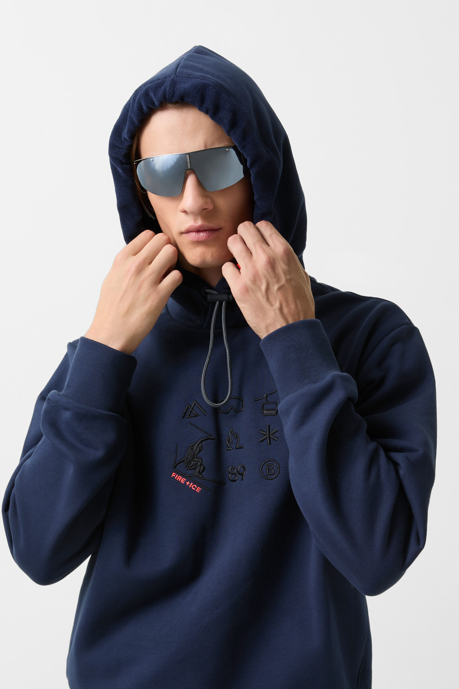 Hoodie Kristan Dunkelblau