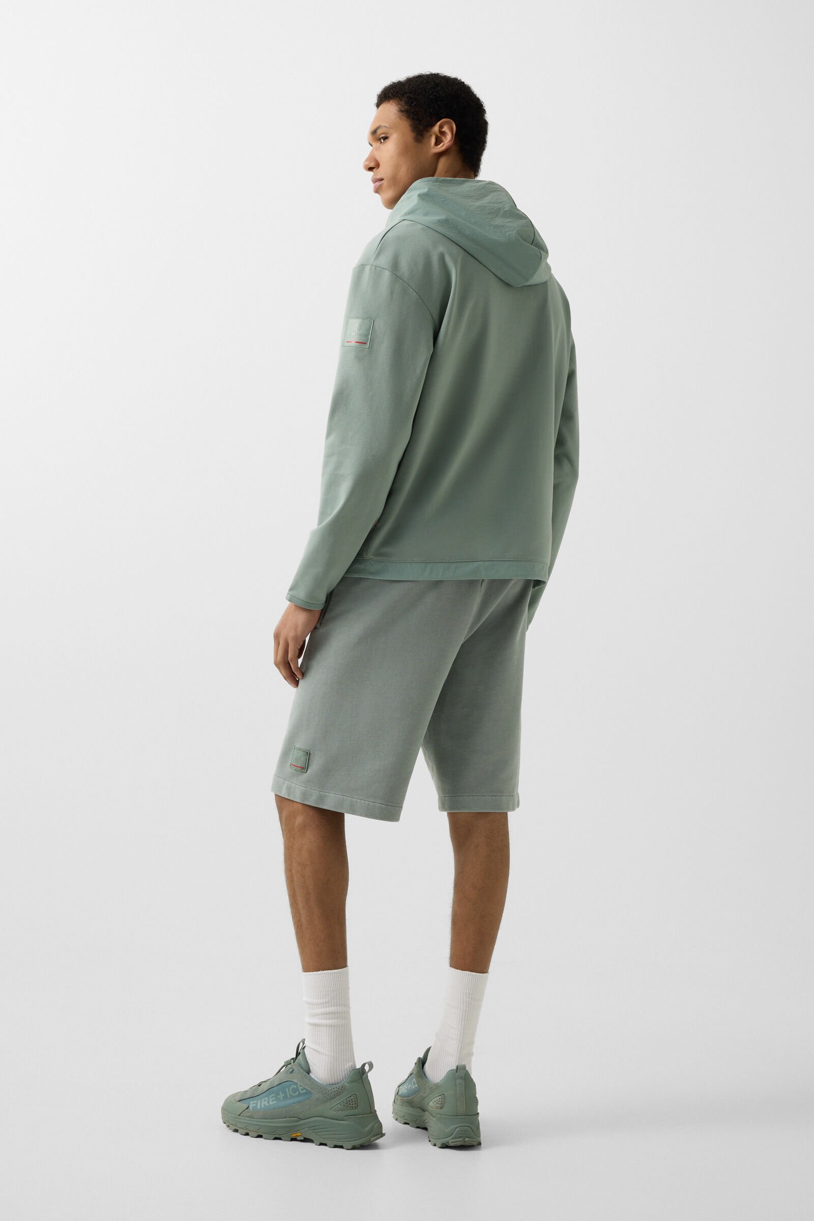 Hoodie David Eukalyptus