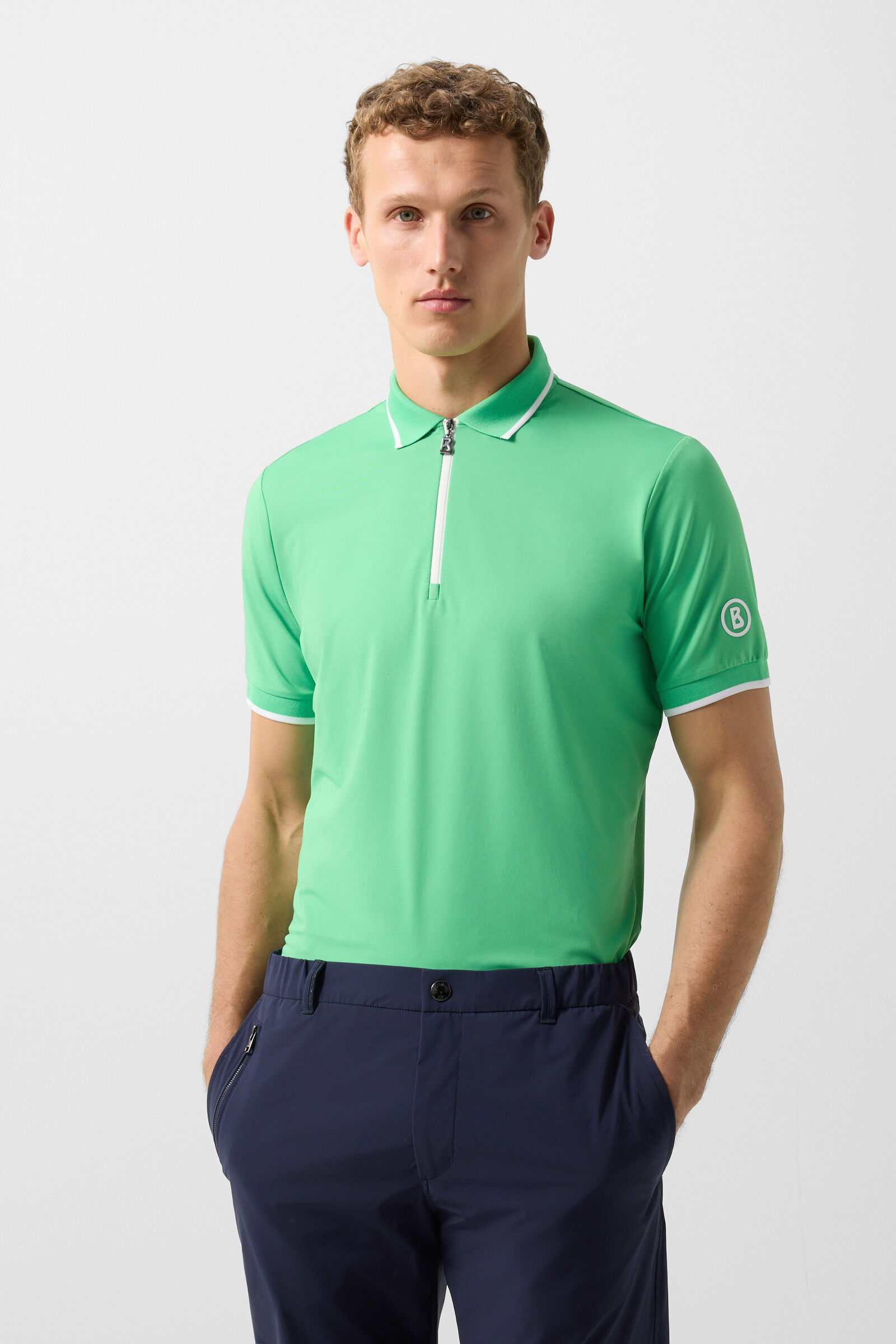 Cody functional short-sleeved top Green