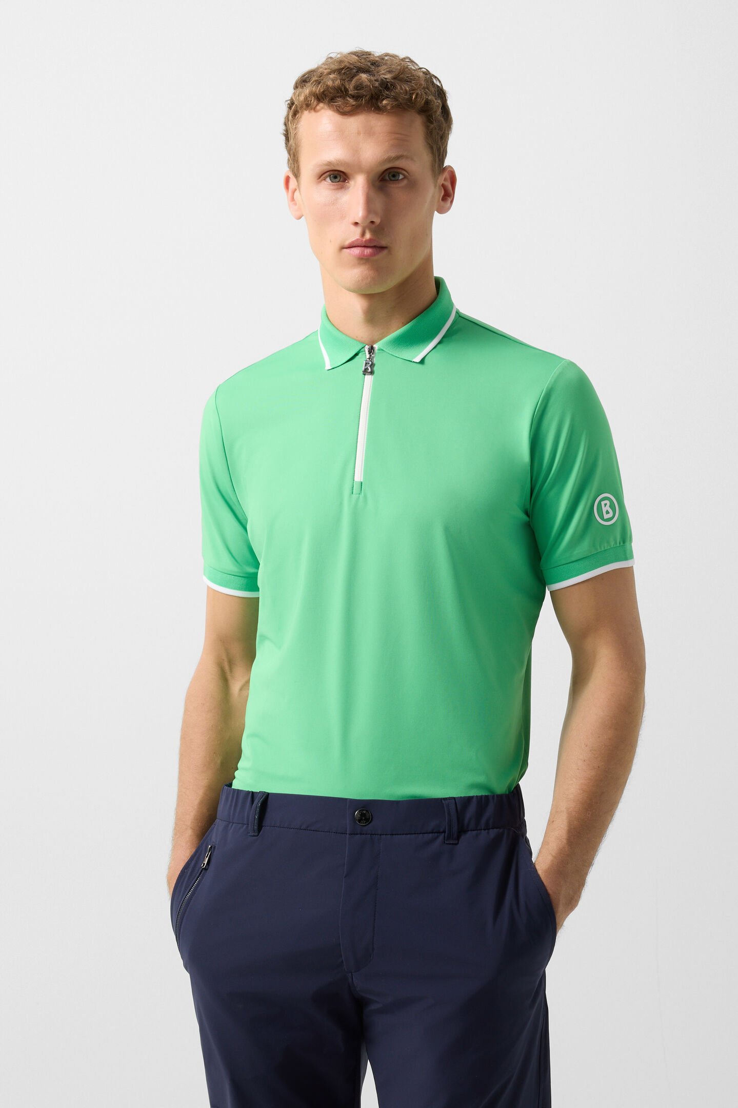 Cody functional short-sleeved top Green