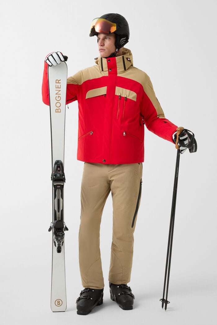 Danjo down ski jacket Red/beige Danjo down ski jacket Red/beige
