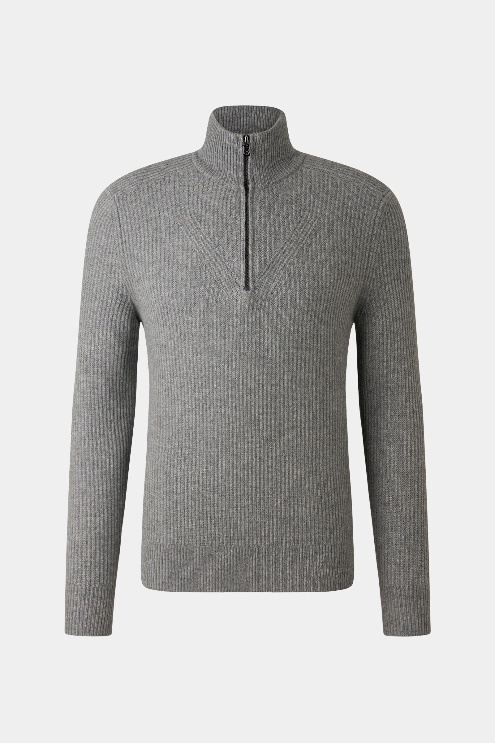 BOGNER Rook Cashmere half zippered sweater for men