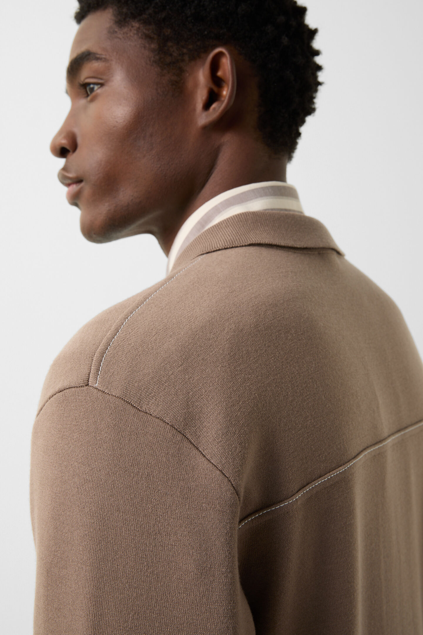 Strickjacke Olaf Mud