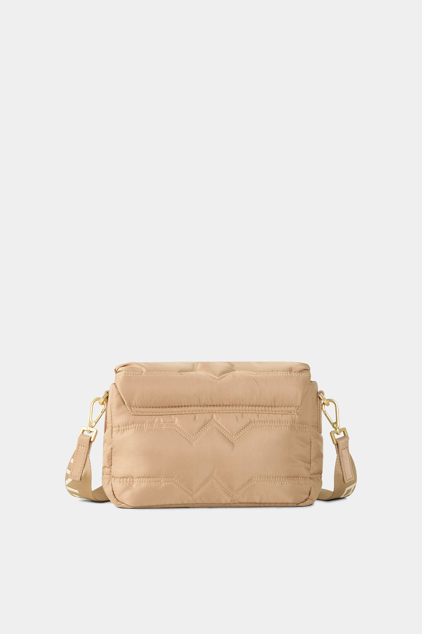 Schultertasche Wallis Tessuto Bar Beige