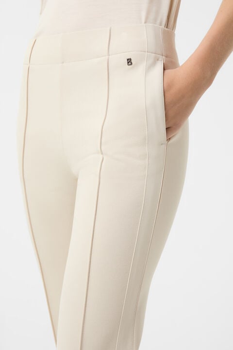 Alley jersey broek Crème Alley jersey broek Crème