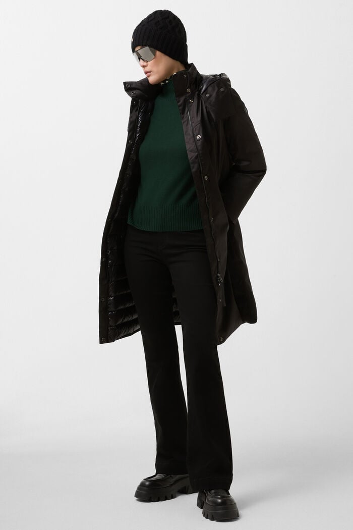 Lysanne virgin wool jumper Dark green Lysanne virgin wool jumper Dark green