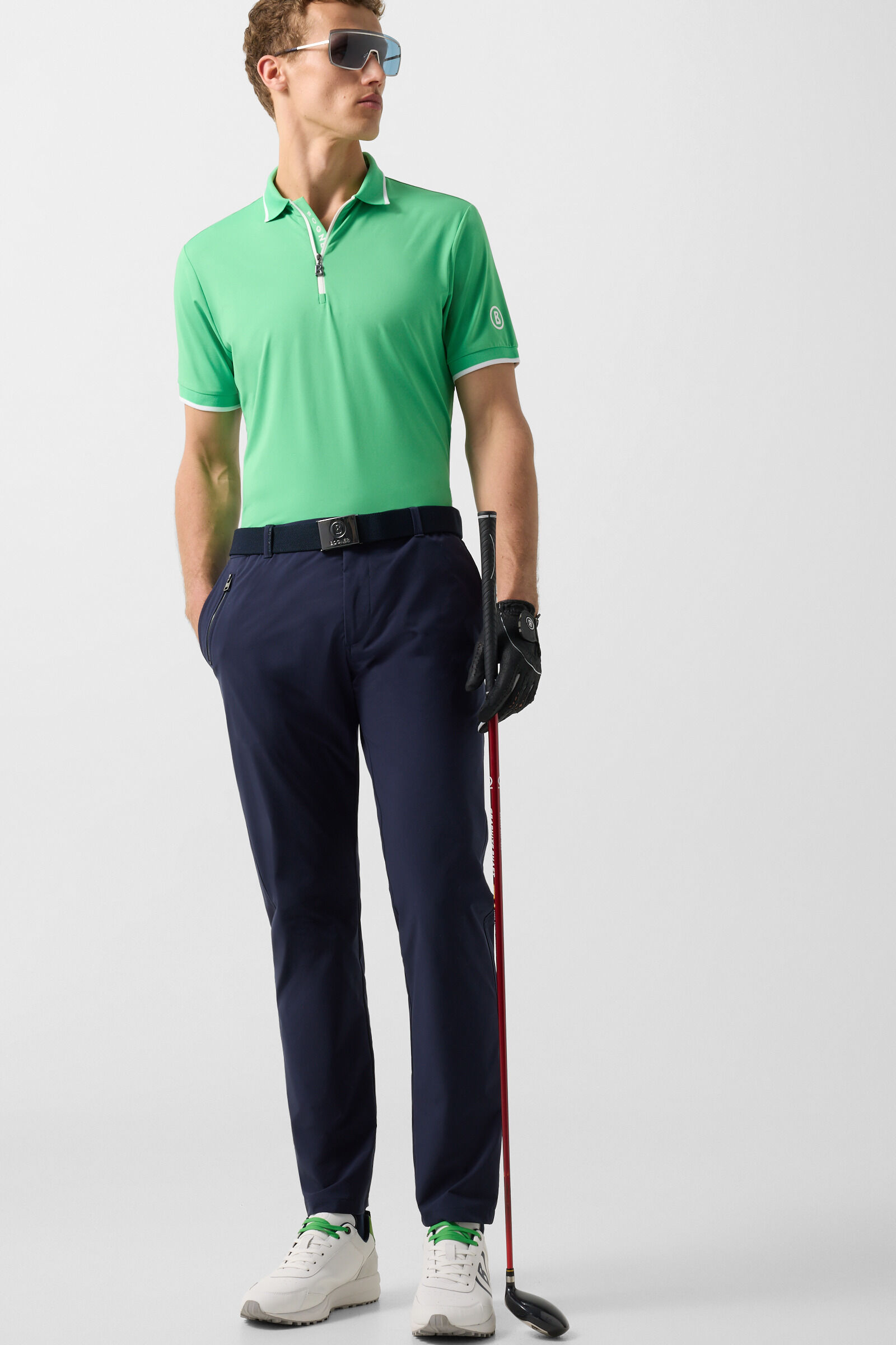 Cody functional short-sleeved top Green