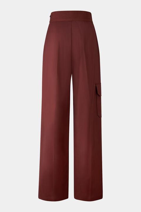 Yoko cargo pants Wine red Yoko cargo pants Wine red