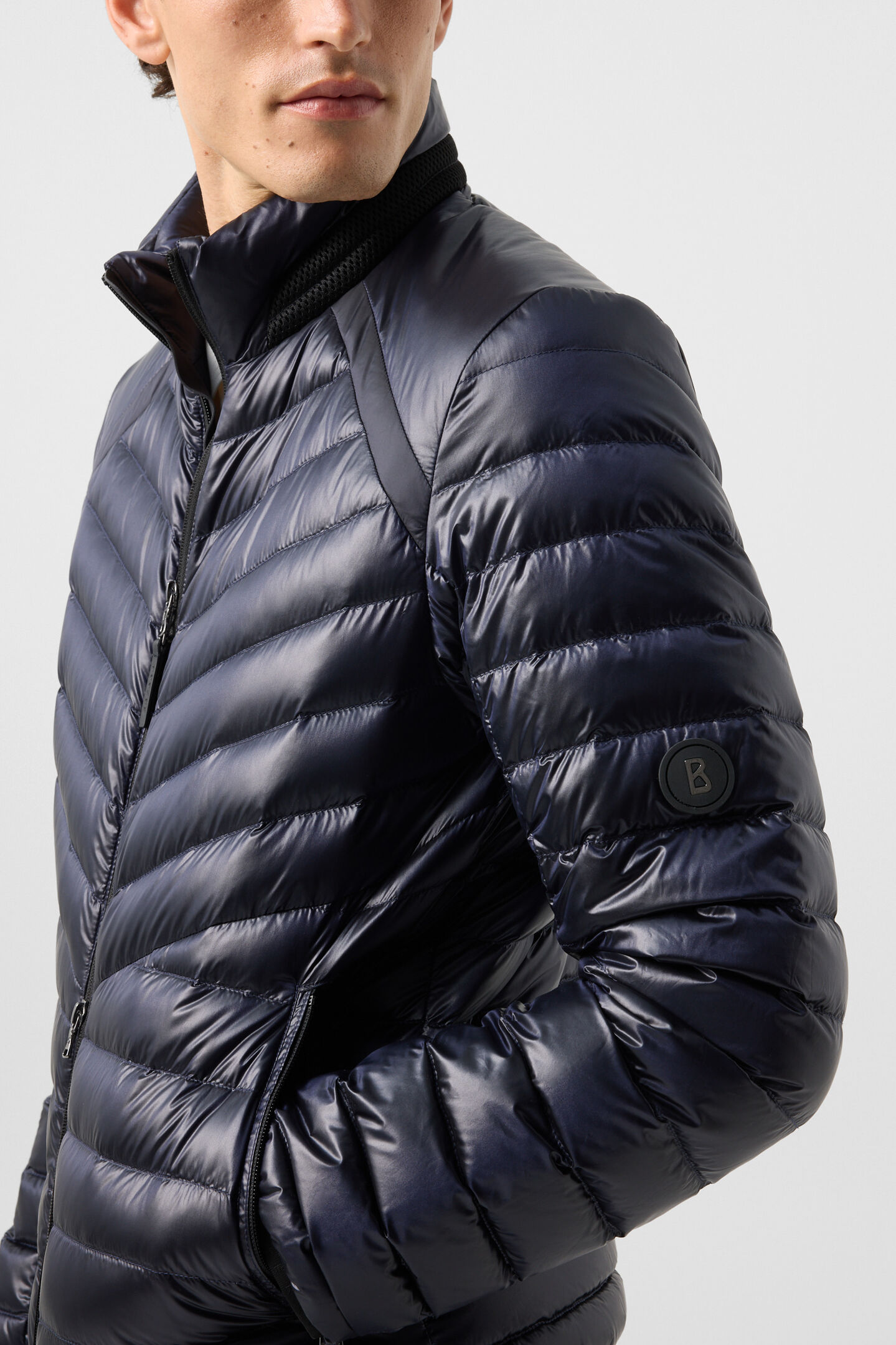 Liman lightweight down jacket Navy blue
