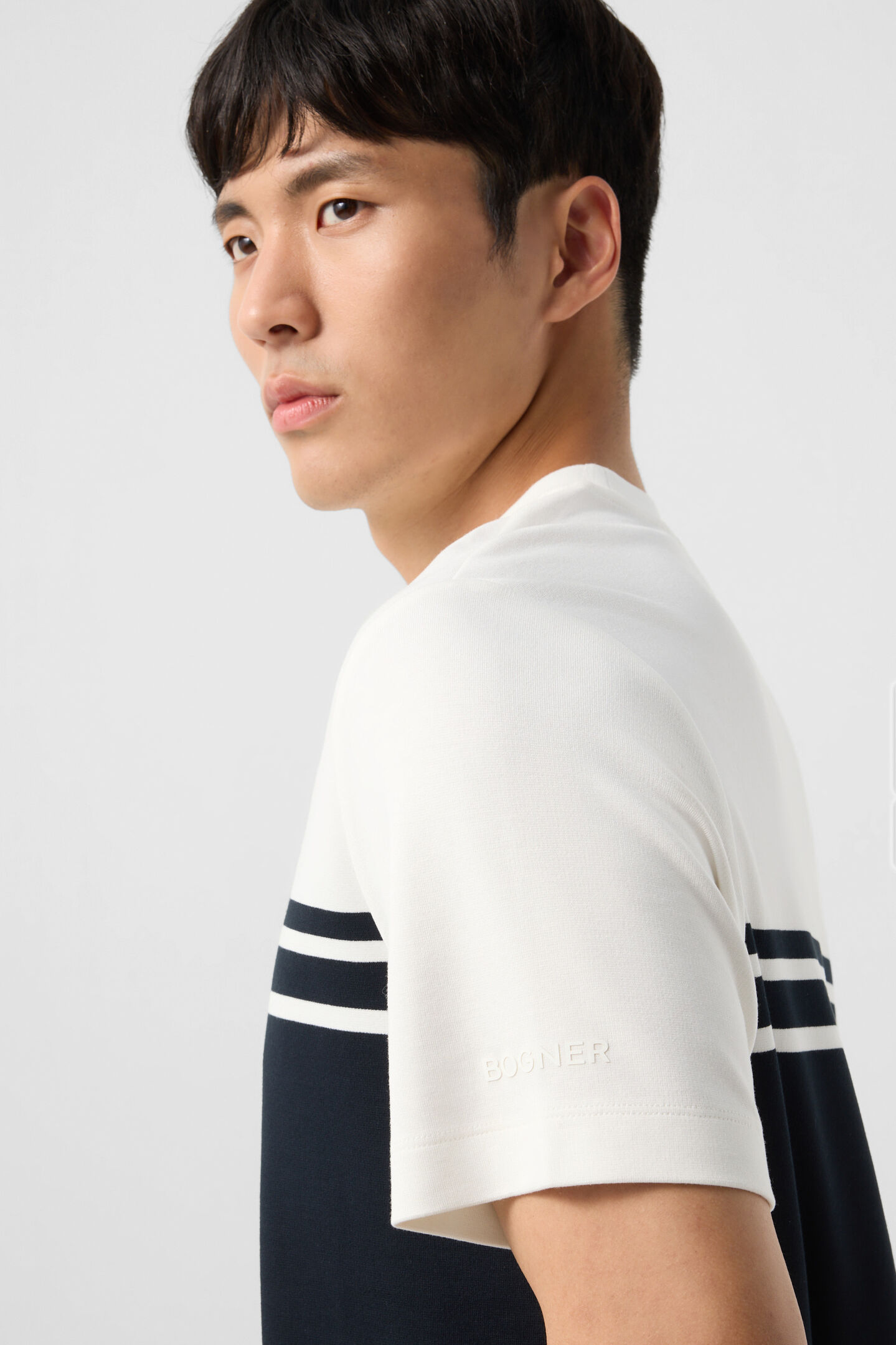 T-shirt Pete Black/cream