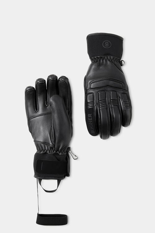 Lidia Leather gloves Black