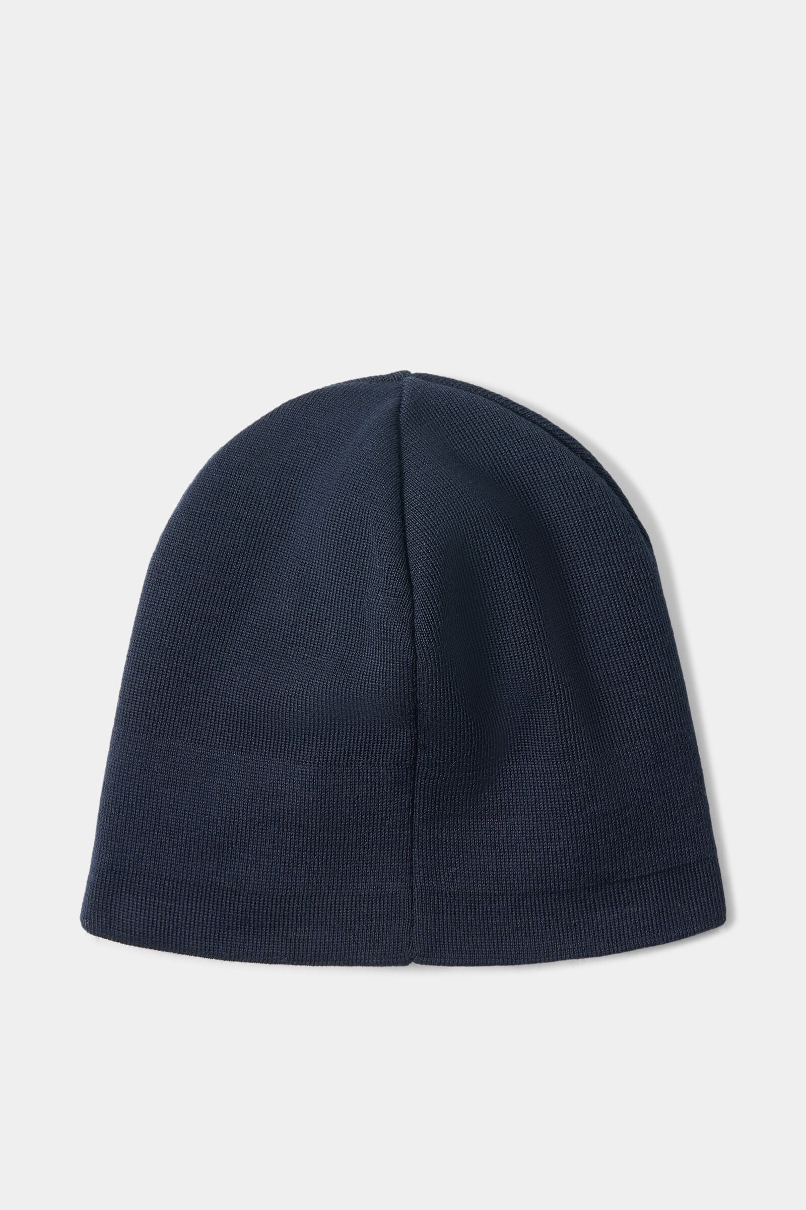 Schurwollmix-M&uuml;tze Jamie Navy/Blau