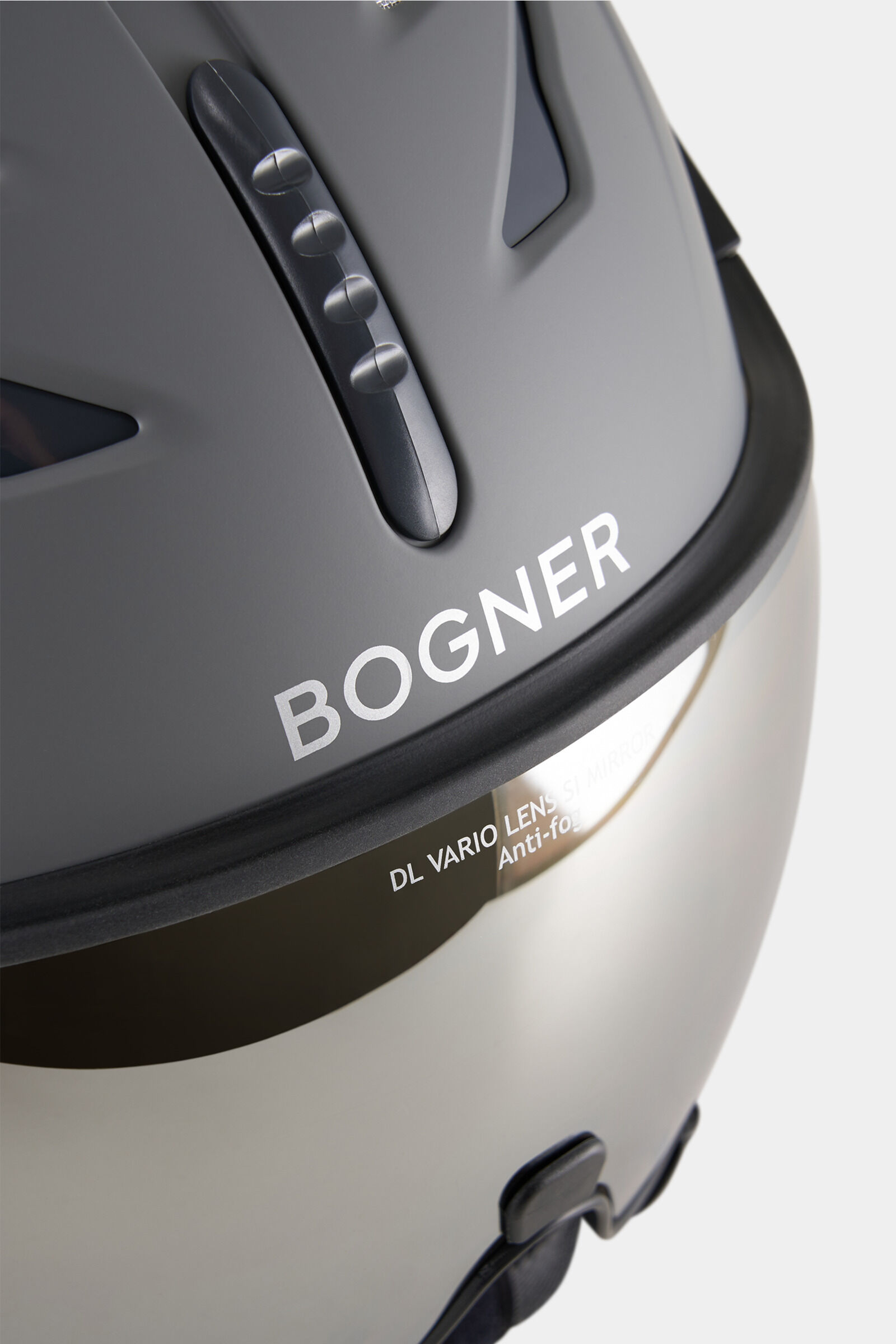 Skihelm St. Moritz Grau