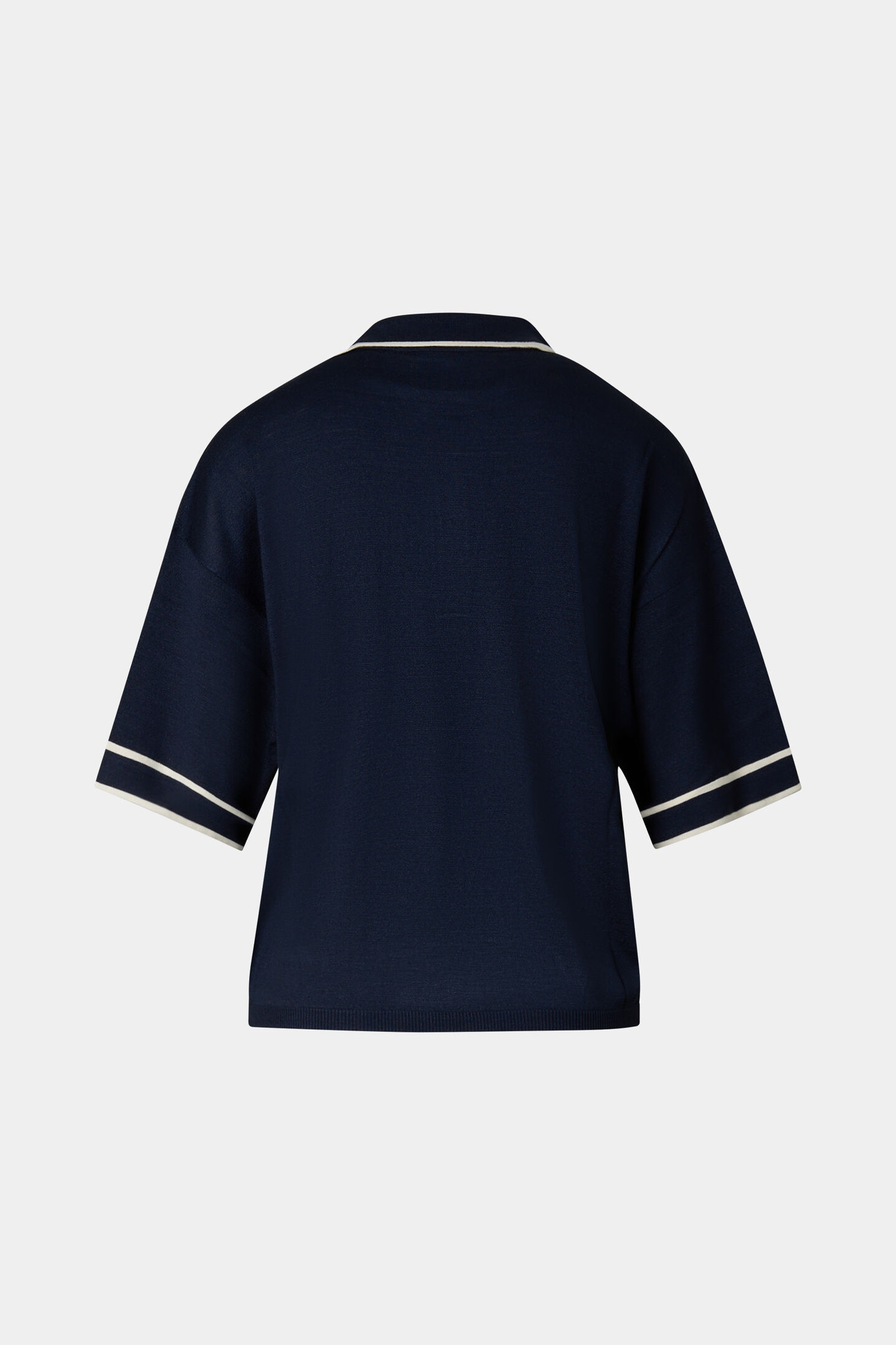 Polo en maille Paris Bleu marine