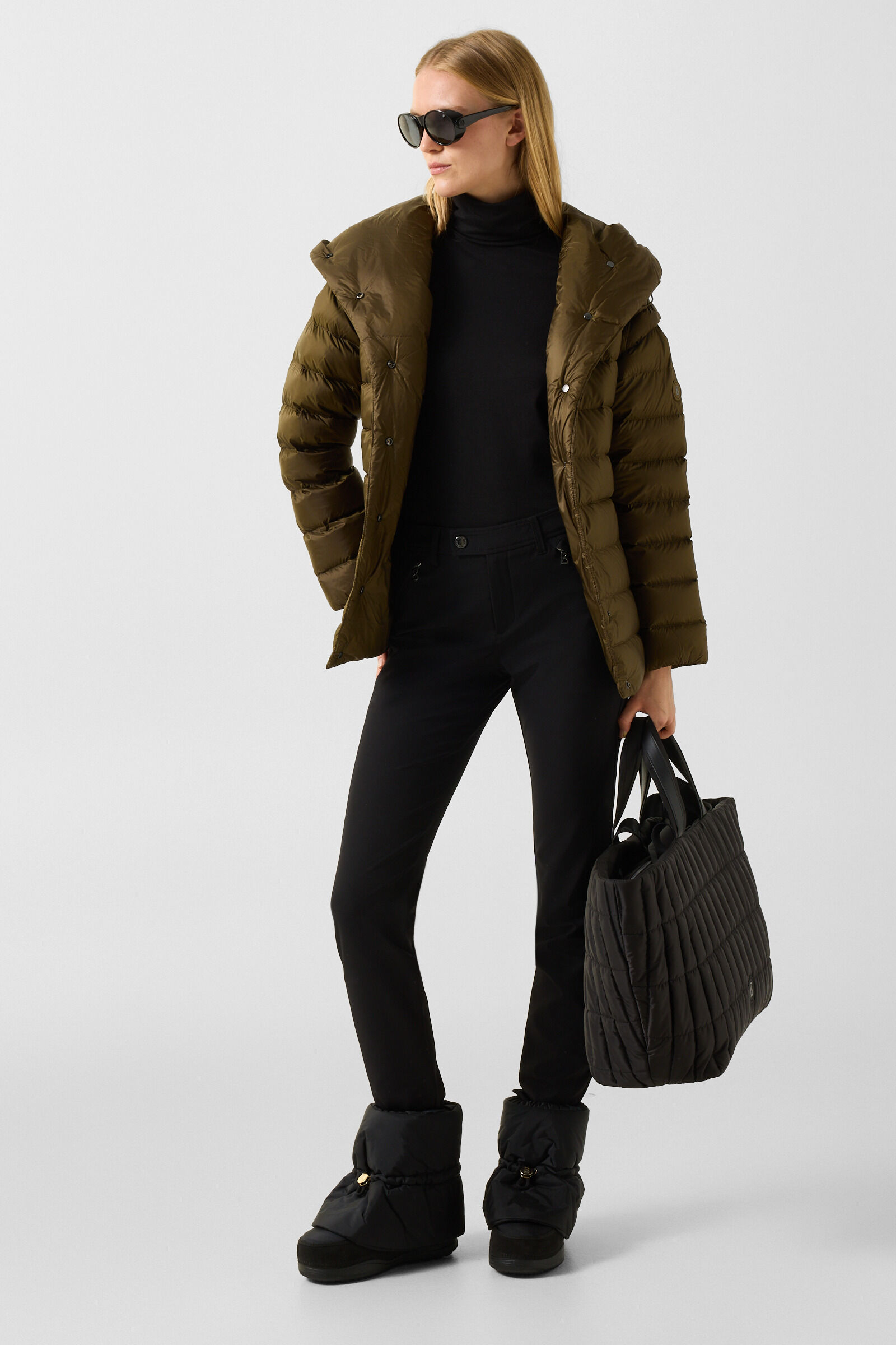 Daunenjacke Minnie Oliv