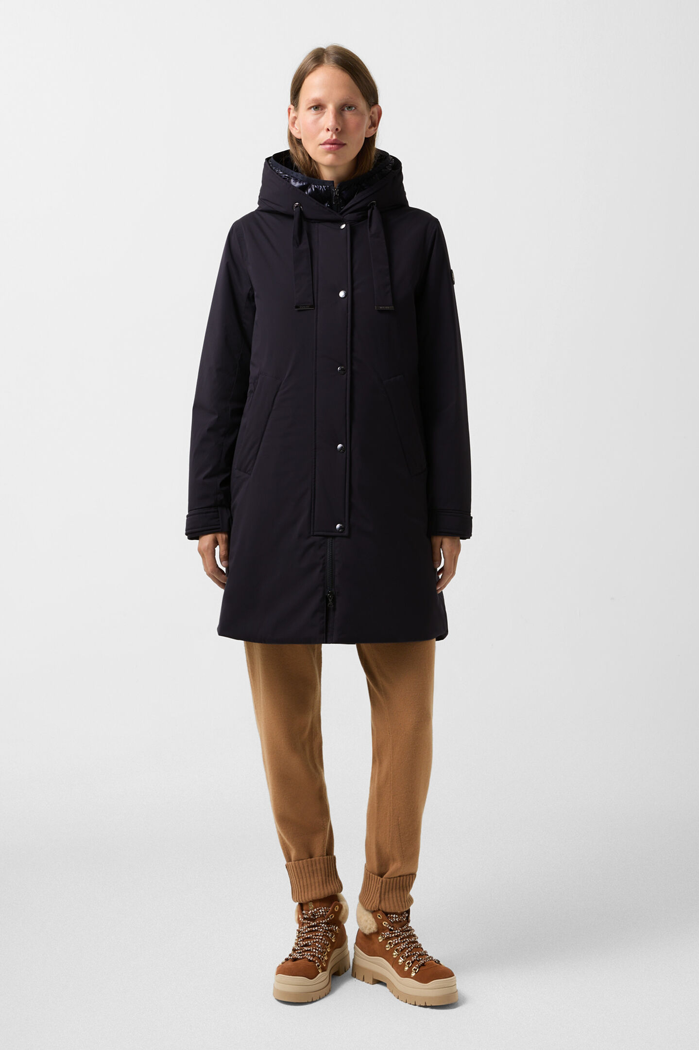 Kurzmantel Kaja Navy-Blau