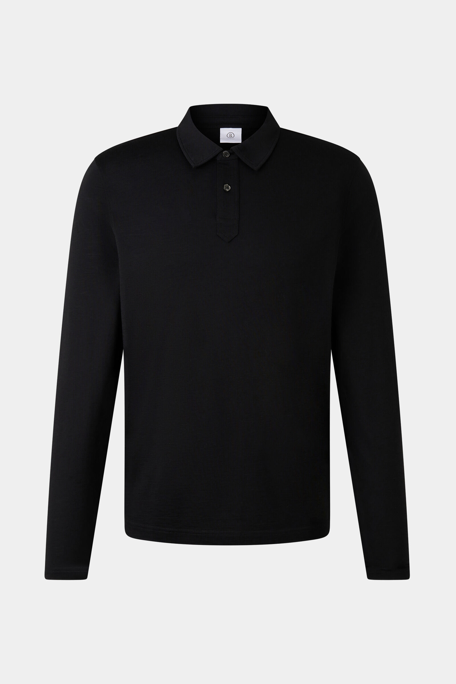 Polo long-sleeved top Lennon Black