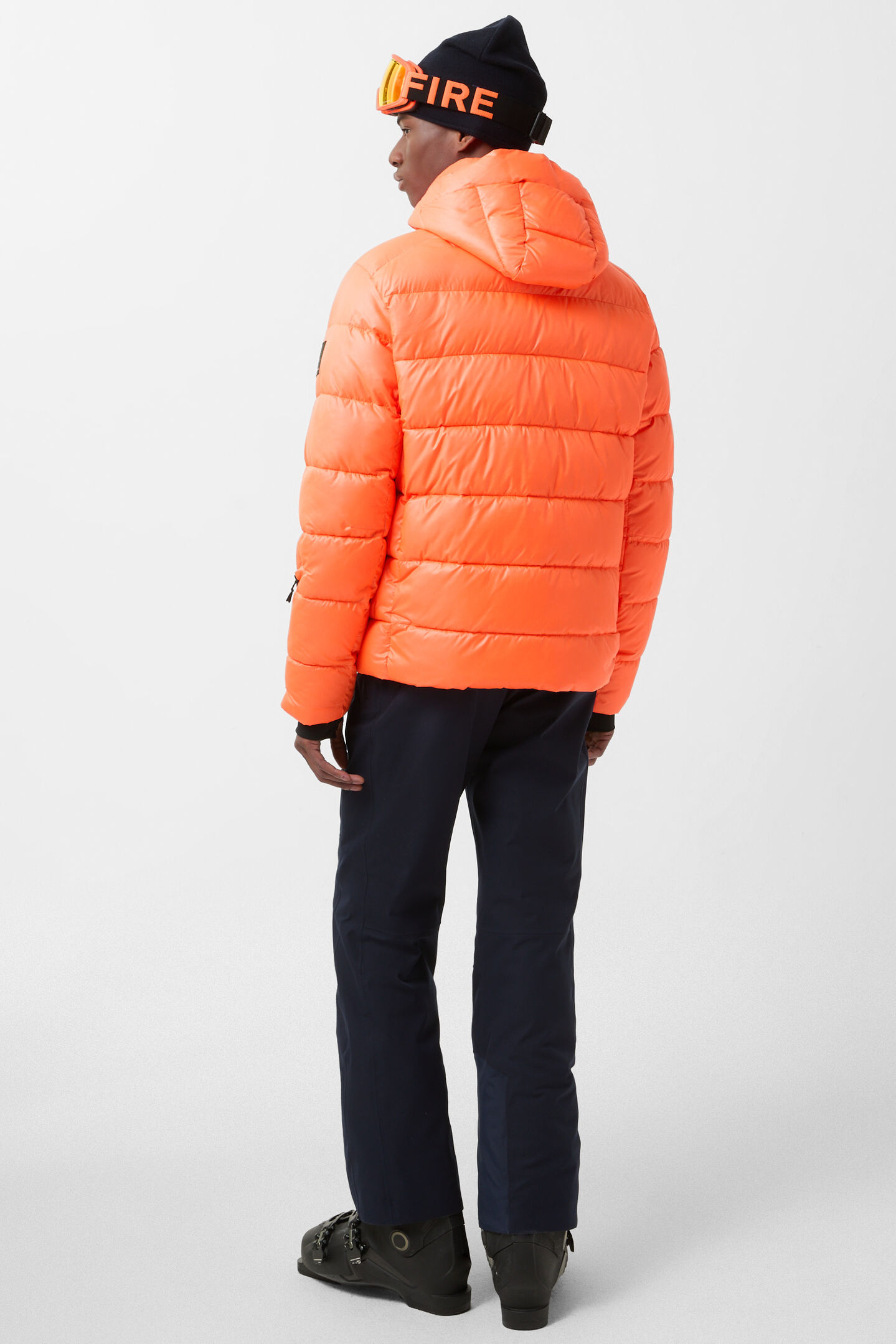 Ski-jas Luka Neon oranje