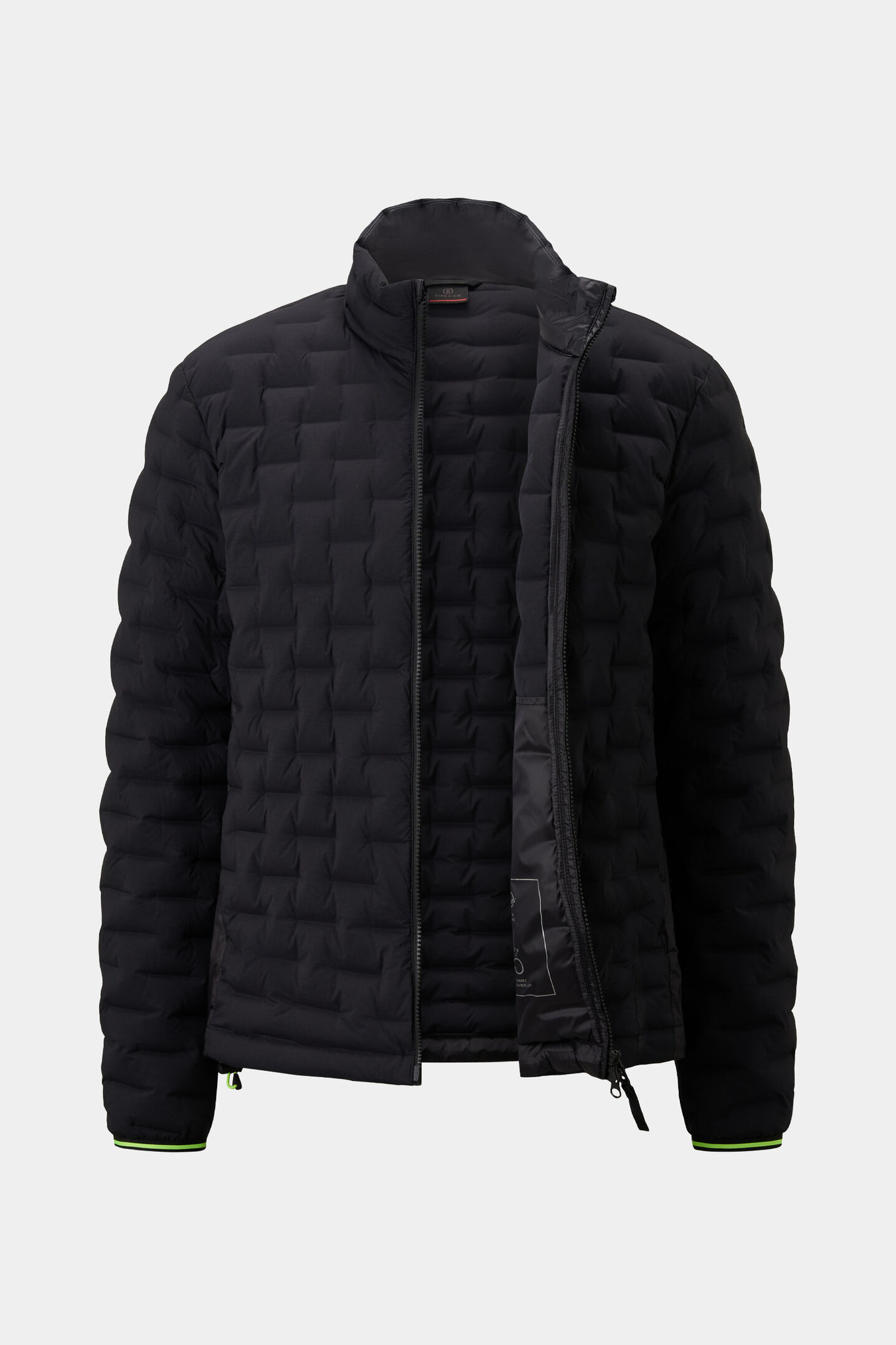 Lightweight down jacket Gray Black