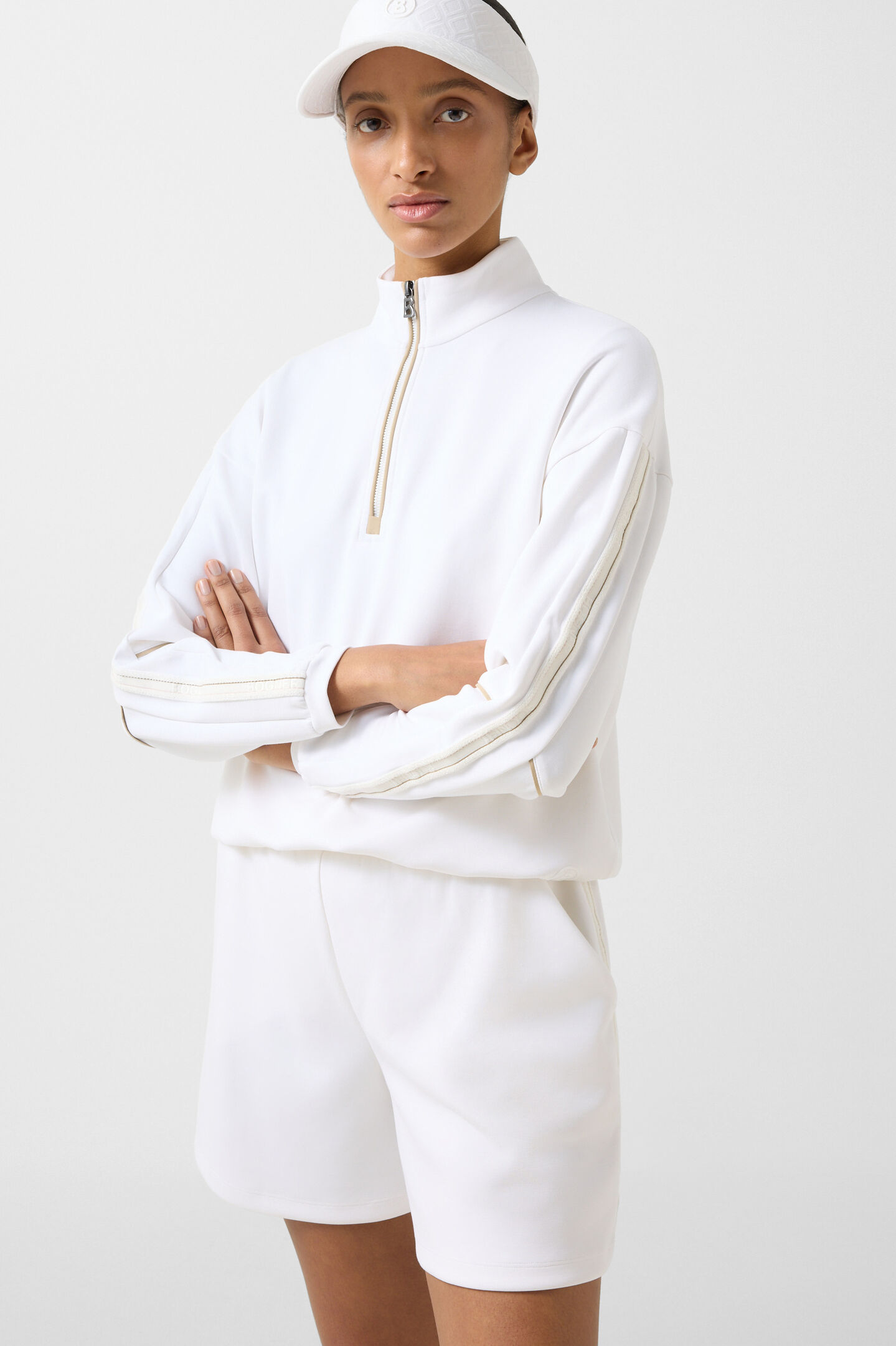 Floria sweat troyer White