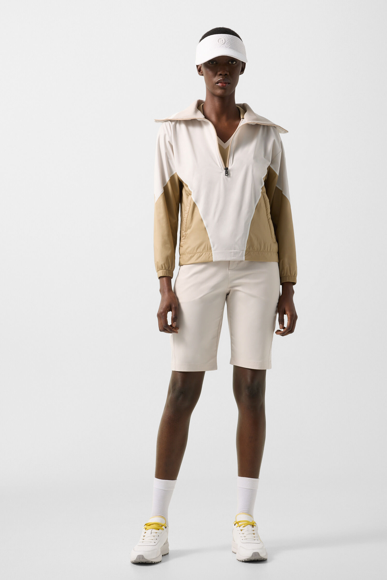 Zita functional Bermuda shorts Sand