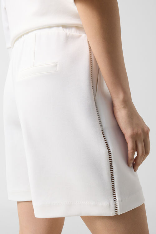 Jersey-Shorts Romi Off-White
