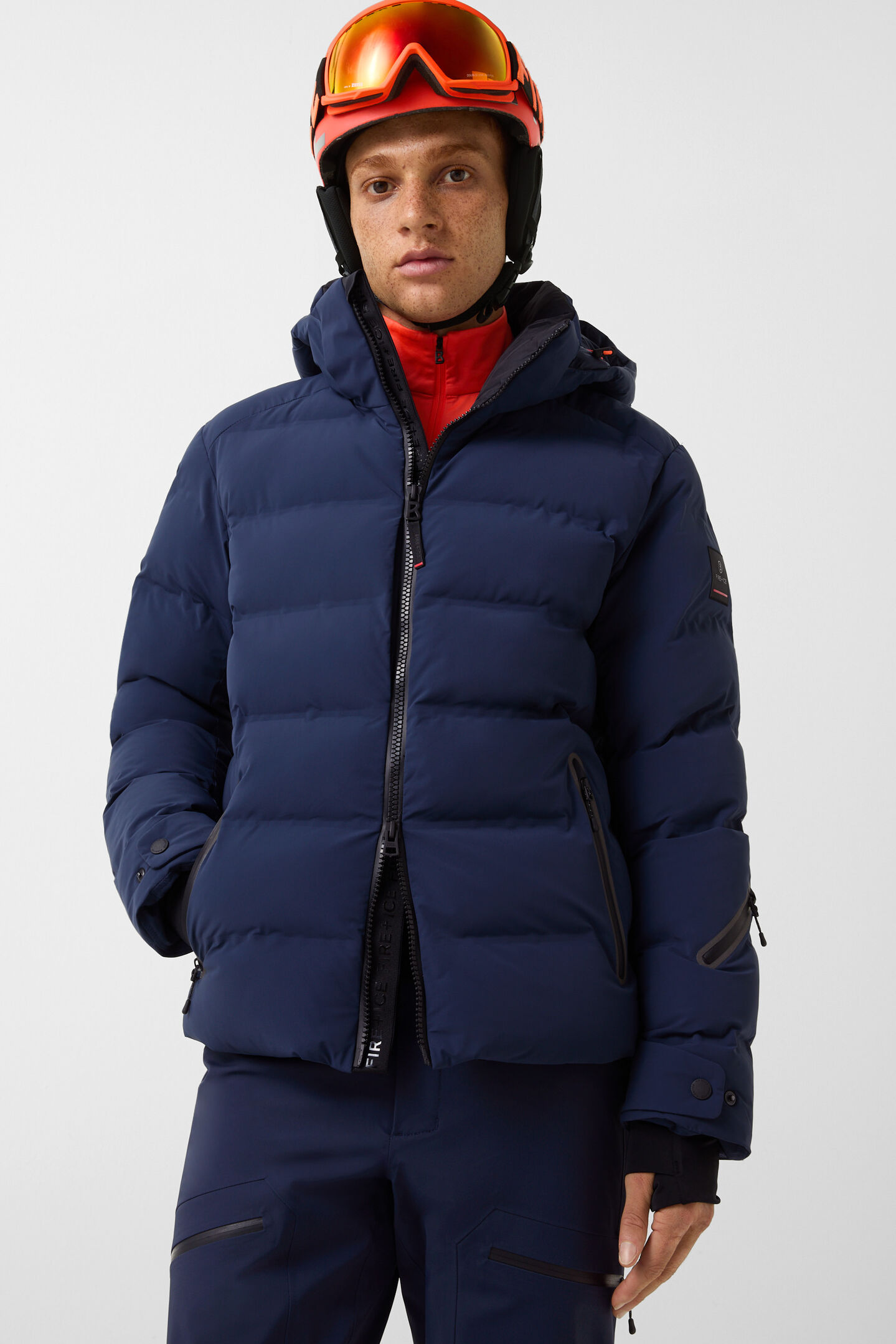 Veste de ski Tec-Luka Bleu foncé