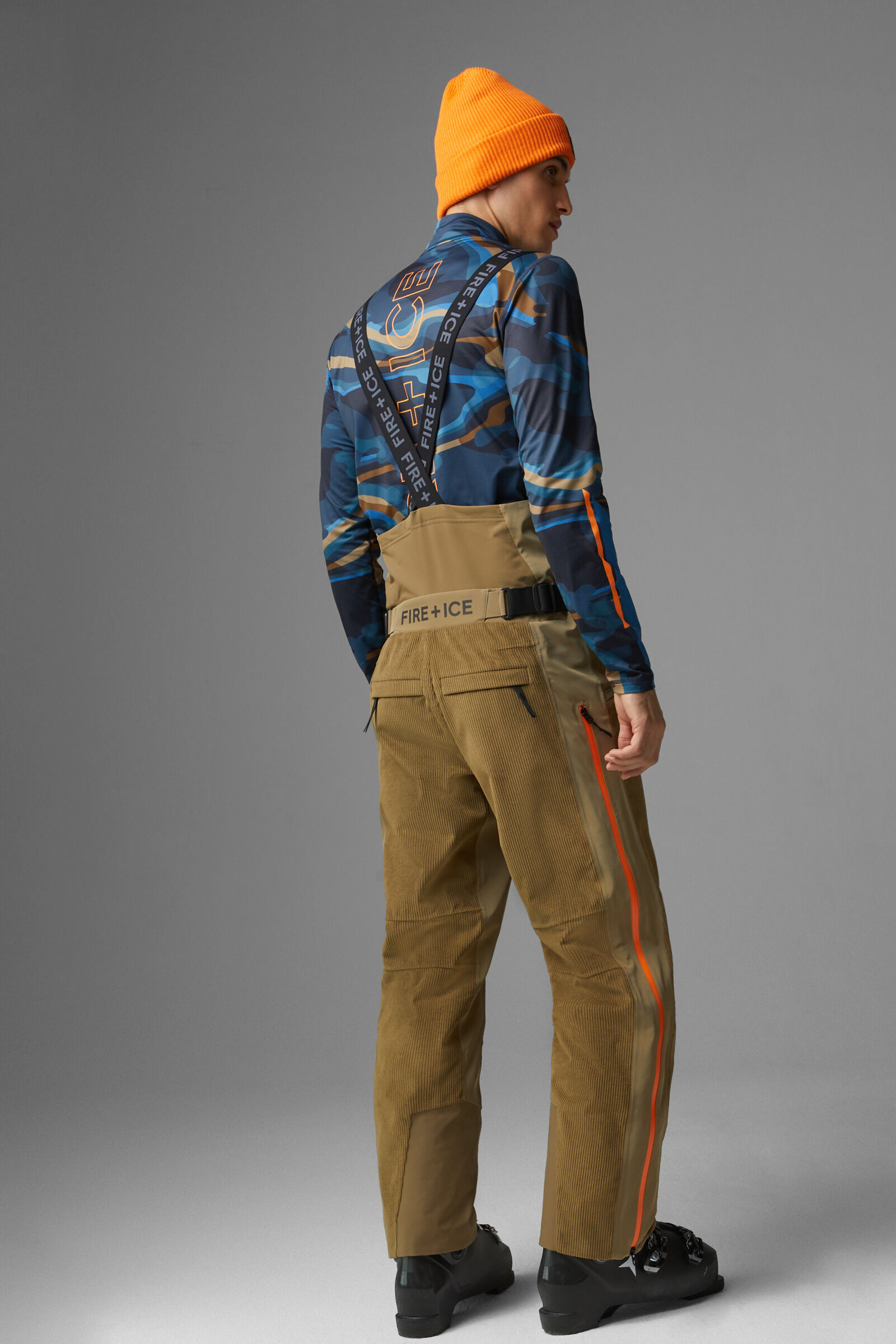 FIRE ICE Geary Corduroy ski trousers for men