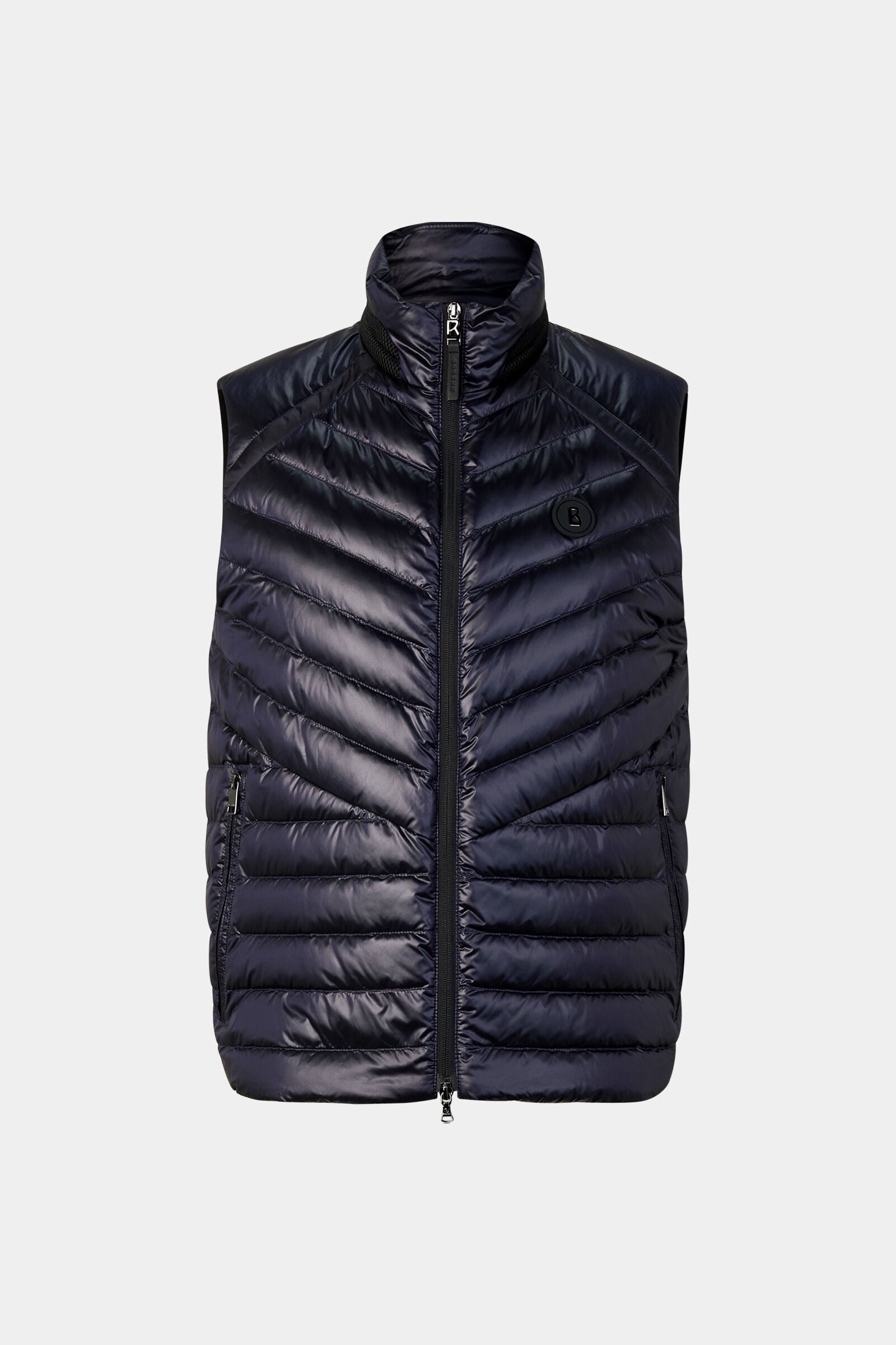 Lasse lightweight down waistcoat Navy blue