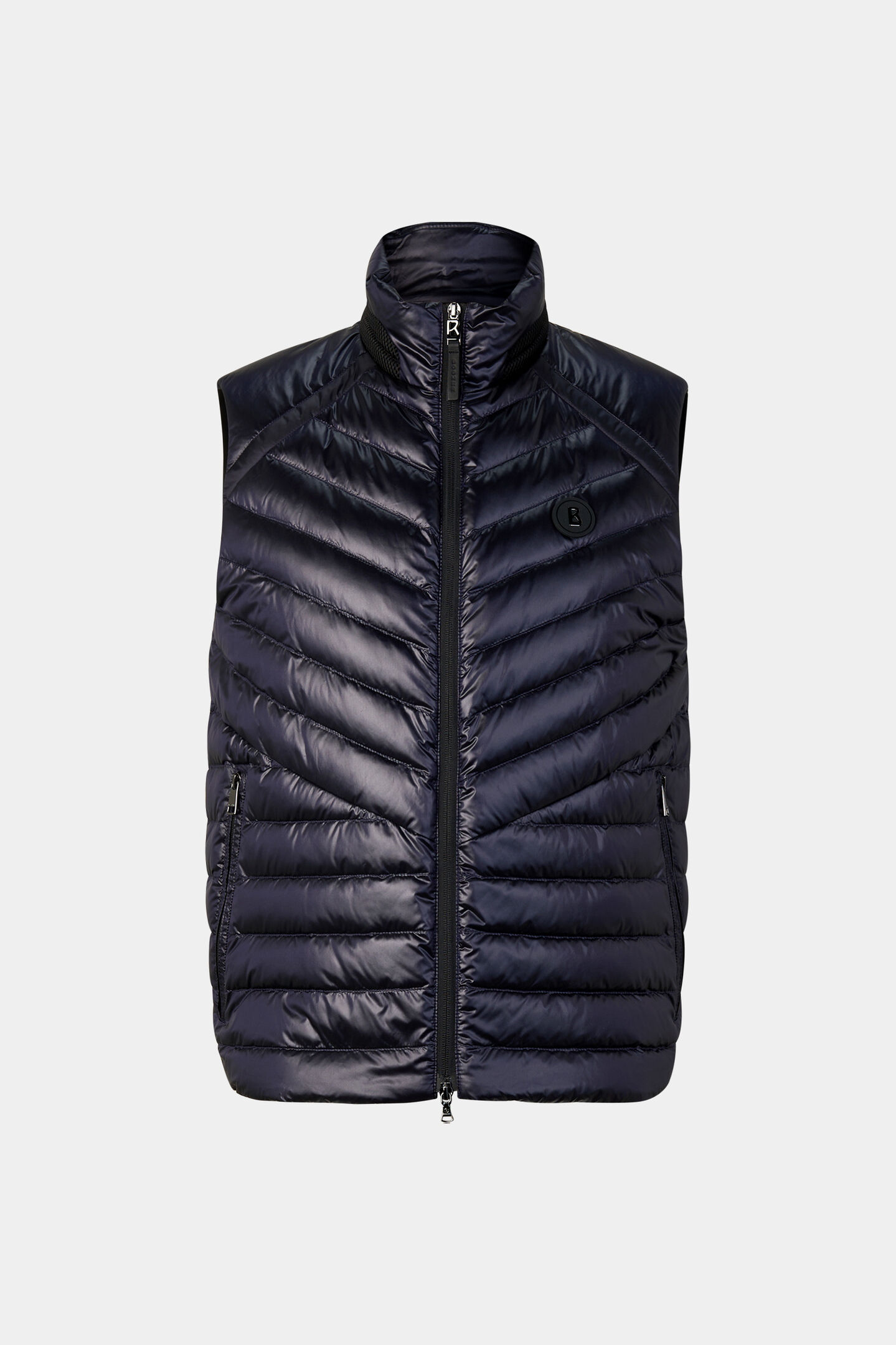 Lasse lightweight down waistcoat Navy blue