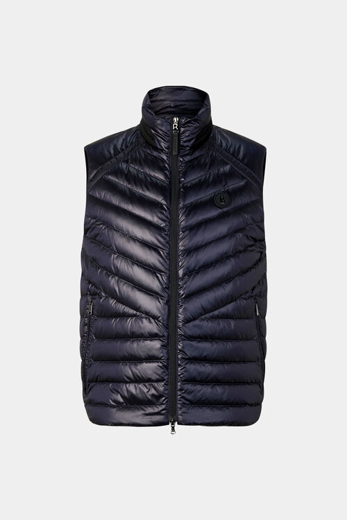 Lightweight-Daunenweste Lasse Navy-Blau