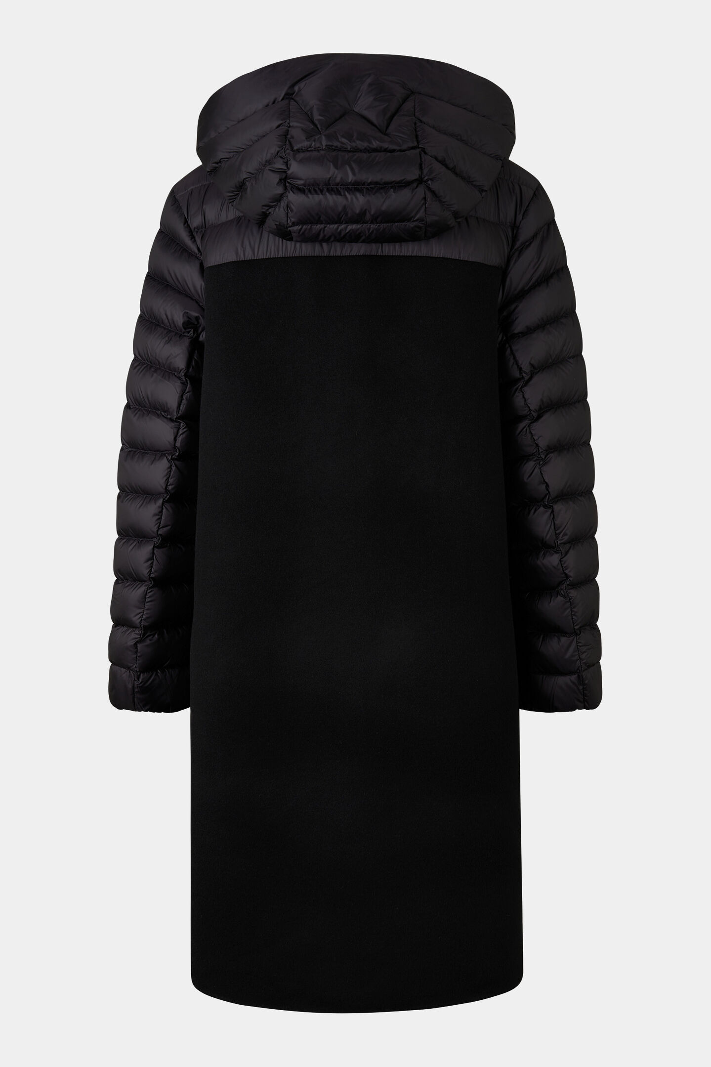 Isy wool down coat Black