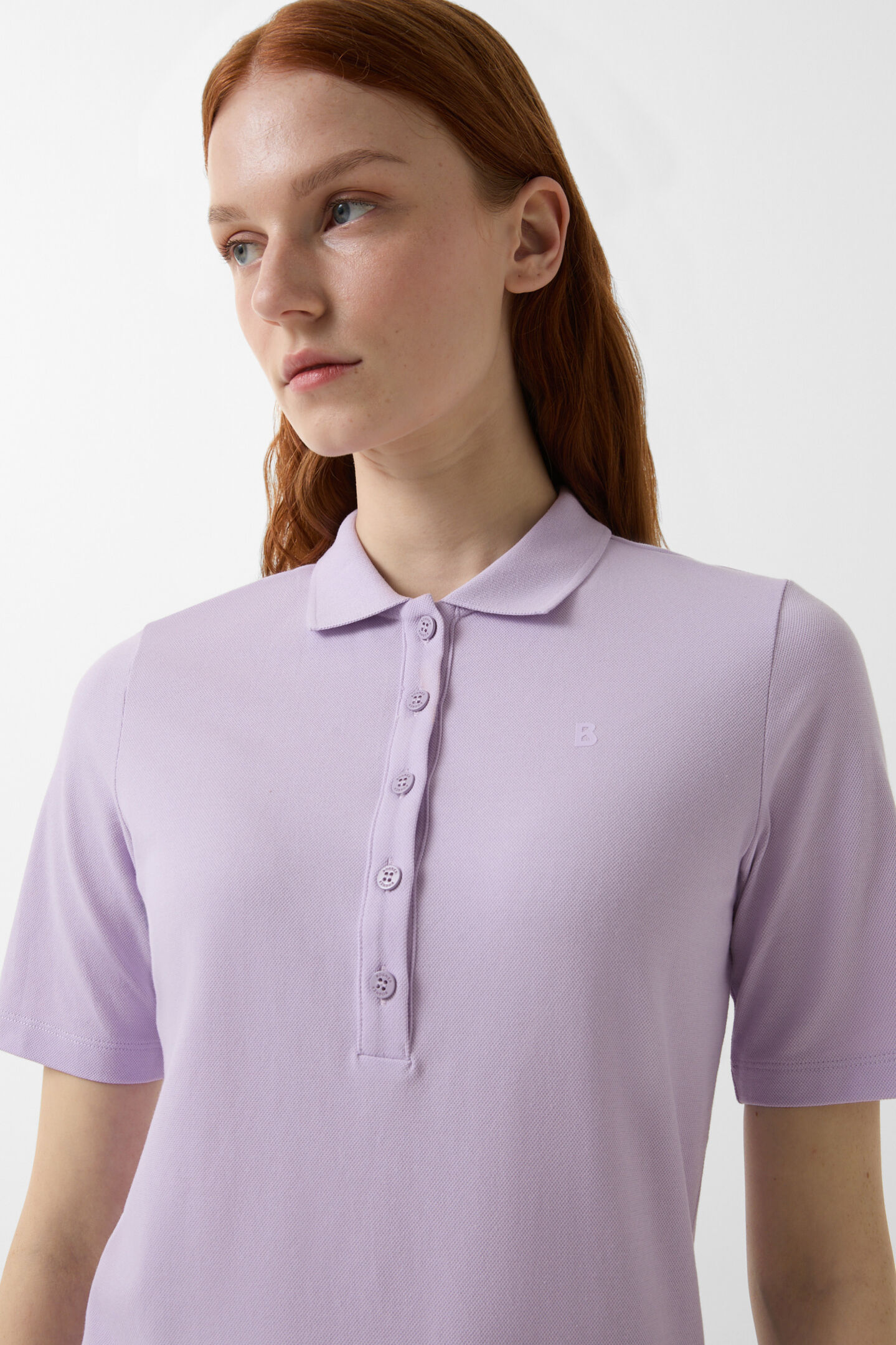 Malika polo shirt Lilac