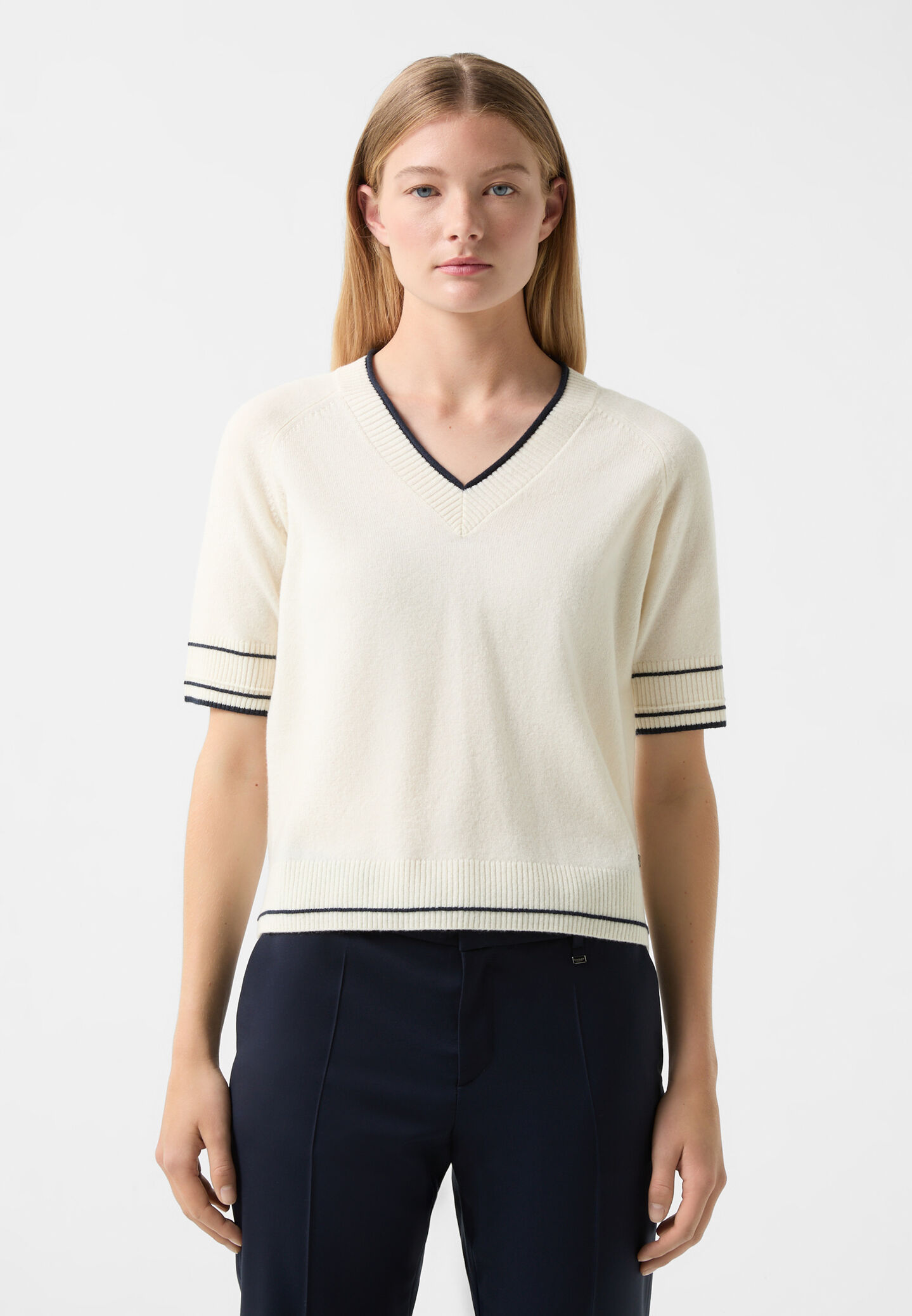 Chiri knitted shirt Cream