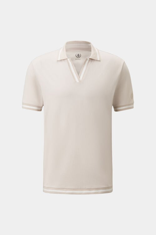 Funktions-Polo-Shirt Branco Sand