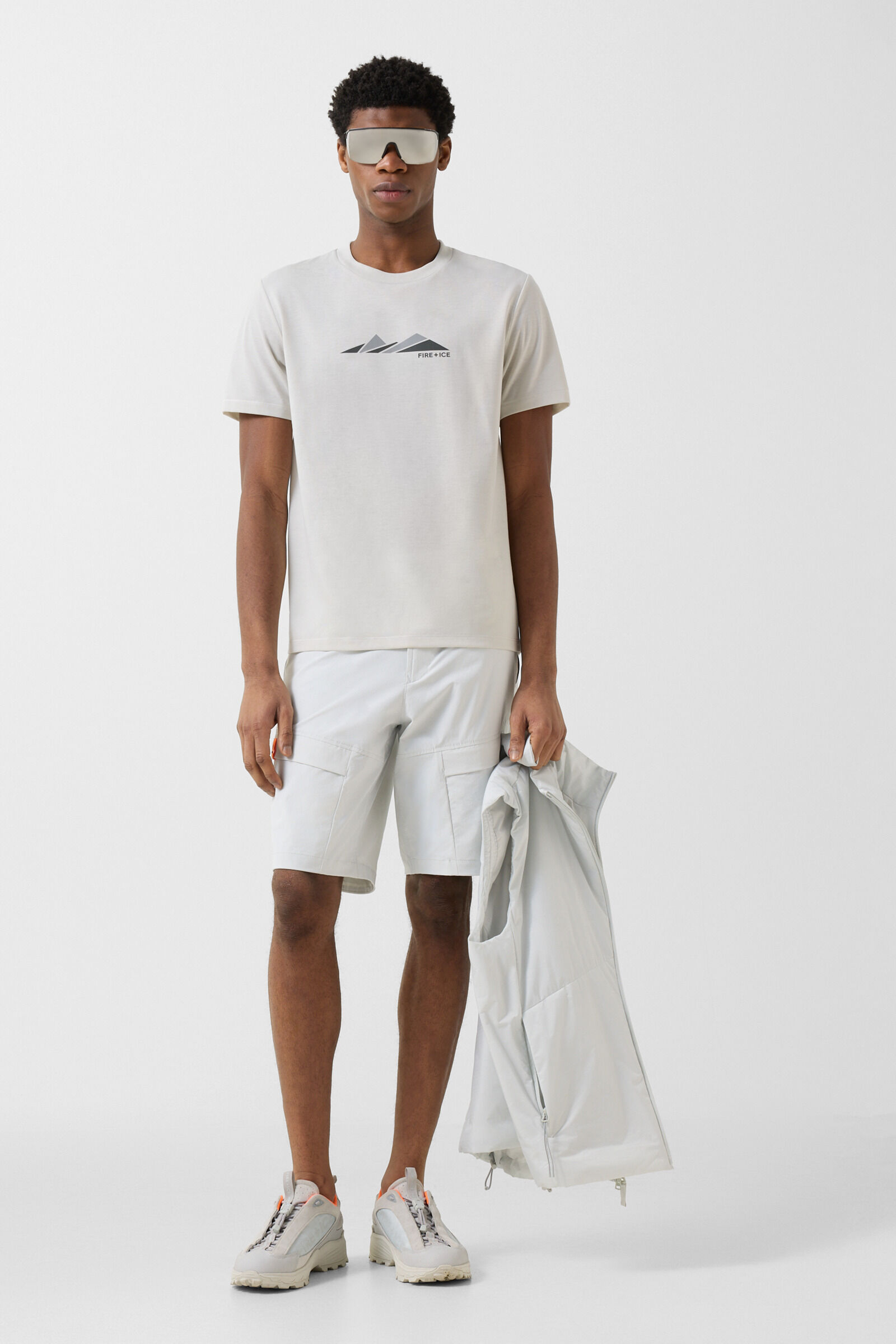 T-shirt Paco Light grey