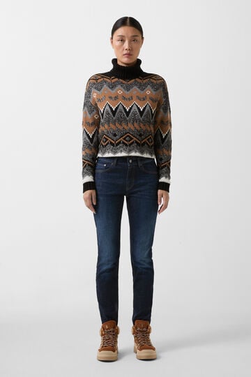 Bridget girlfriend fit jeans Dark Denim Blue Bridget girlfriend fit jeans Dark Denim Blue