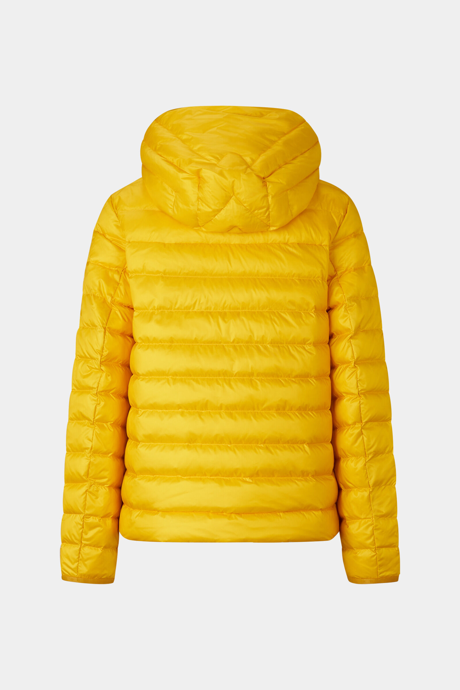 Yellow lightweight puffer jacket online