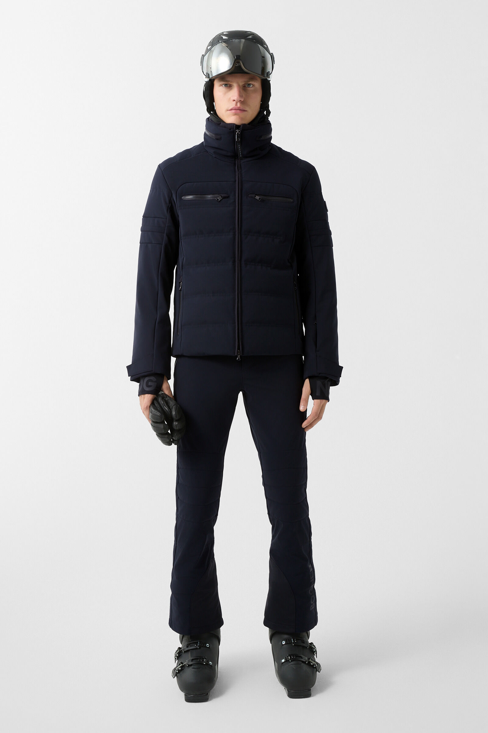 Minho down ski jacket Black