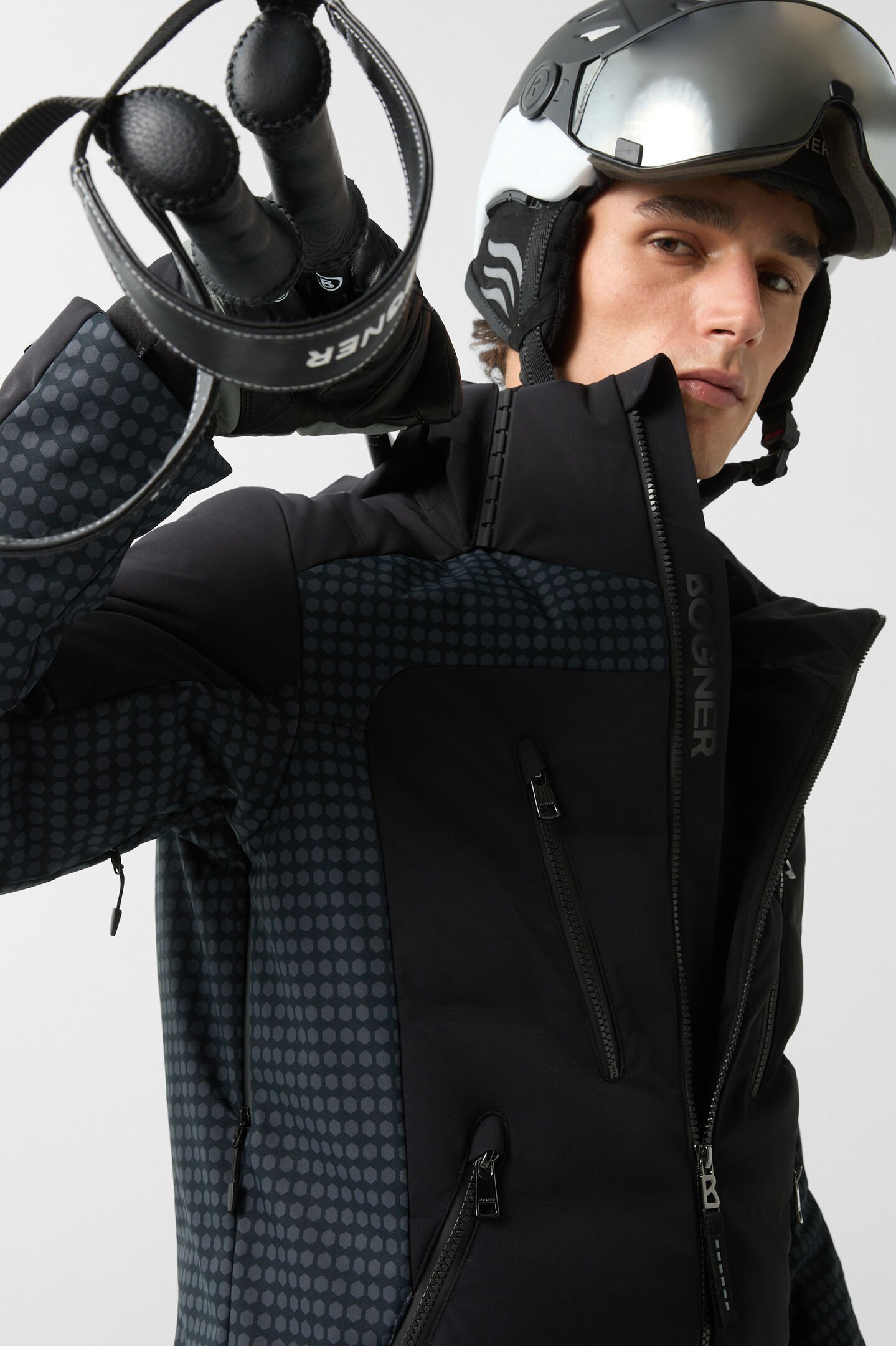 Fionn ski jacket Black